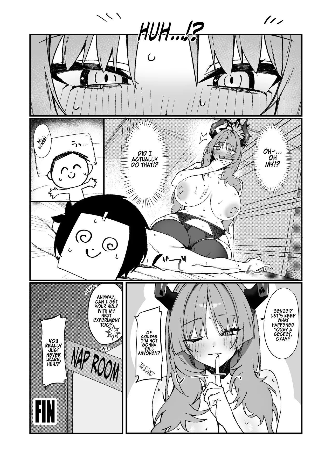 [Soborodon (Hiji Chaba)]Satsuki to Ichaicha Saimin Ecchi(Blue Archive) [English] [TSHH] [Digital] Page 22