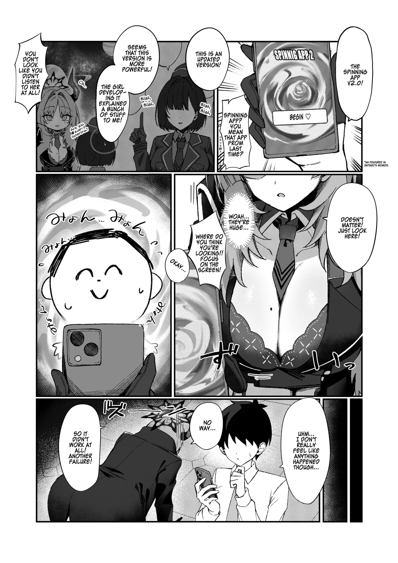 [Soborodon (Hiji Chaba)]Satsuki to Ichaicha Saimin Ecchi(Blue Archive) [English] [TSHH] [Digital] Page 4