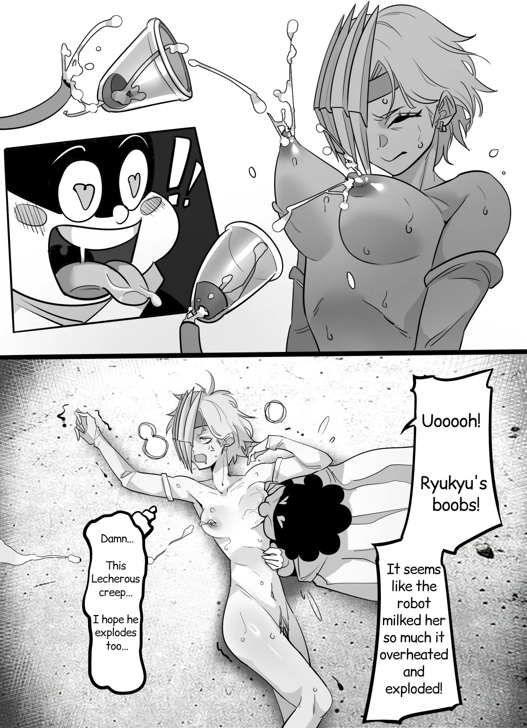 [titlover]Ryukyu x Mineta 1&2(My Hero Academia) [English, Japanese] Page 9