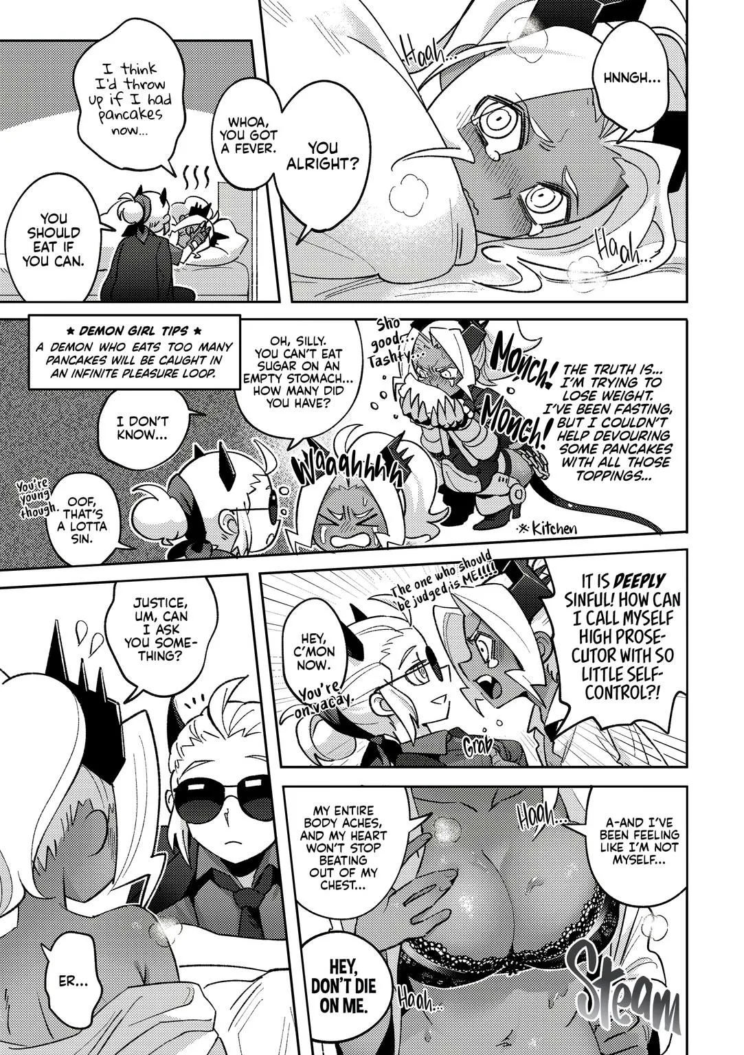 [Noaharbre]My sweet pancake(Helltaker) [English] Page 3