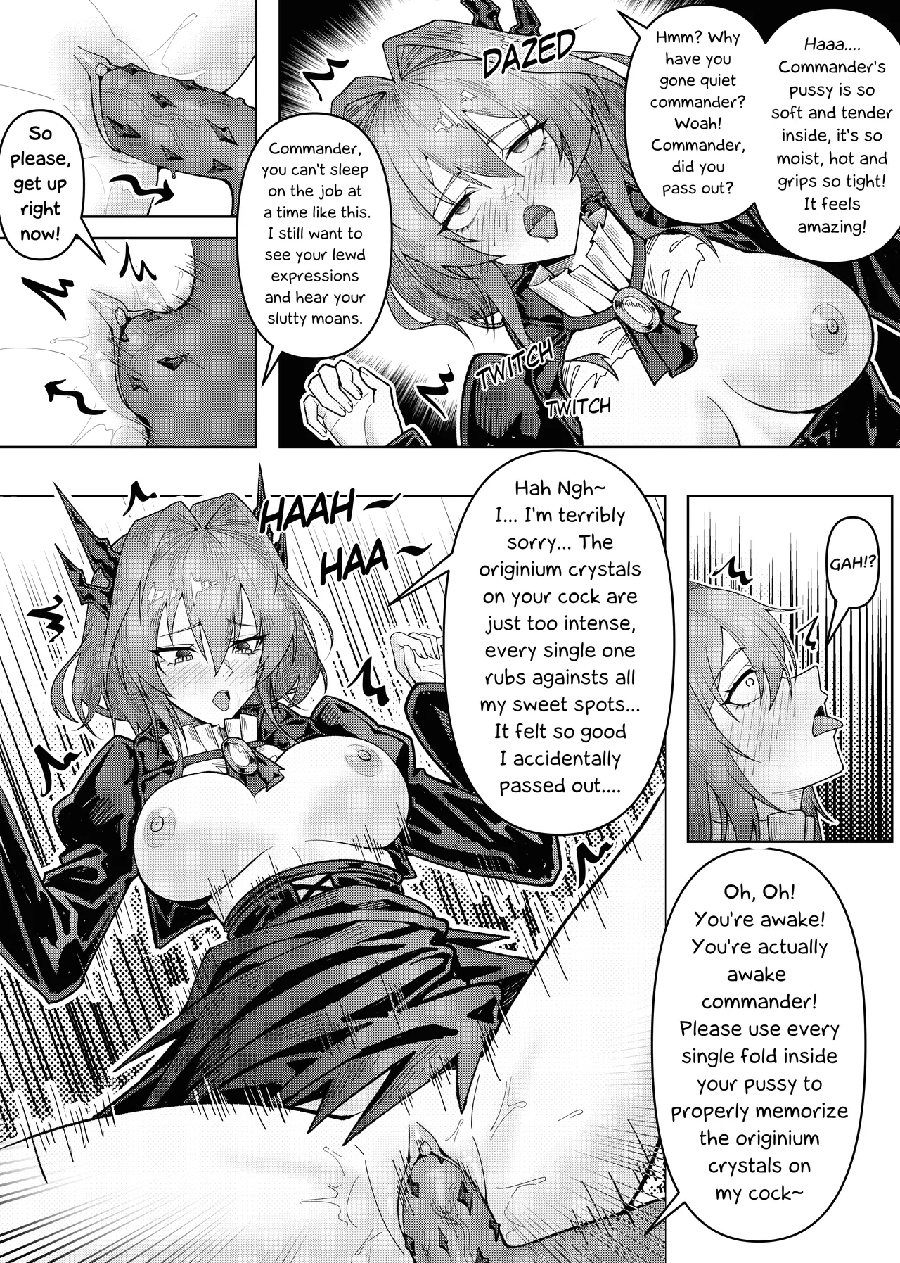 [KnightFault]Orgy Movement Leader Talulah 3 | The Chernobog Mass Orgy Incident(Arknights) [English] [Decensored] [RagsSgar_Translations] Page 12