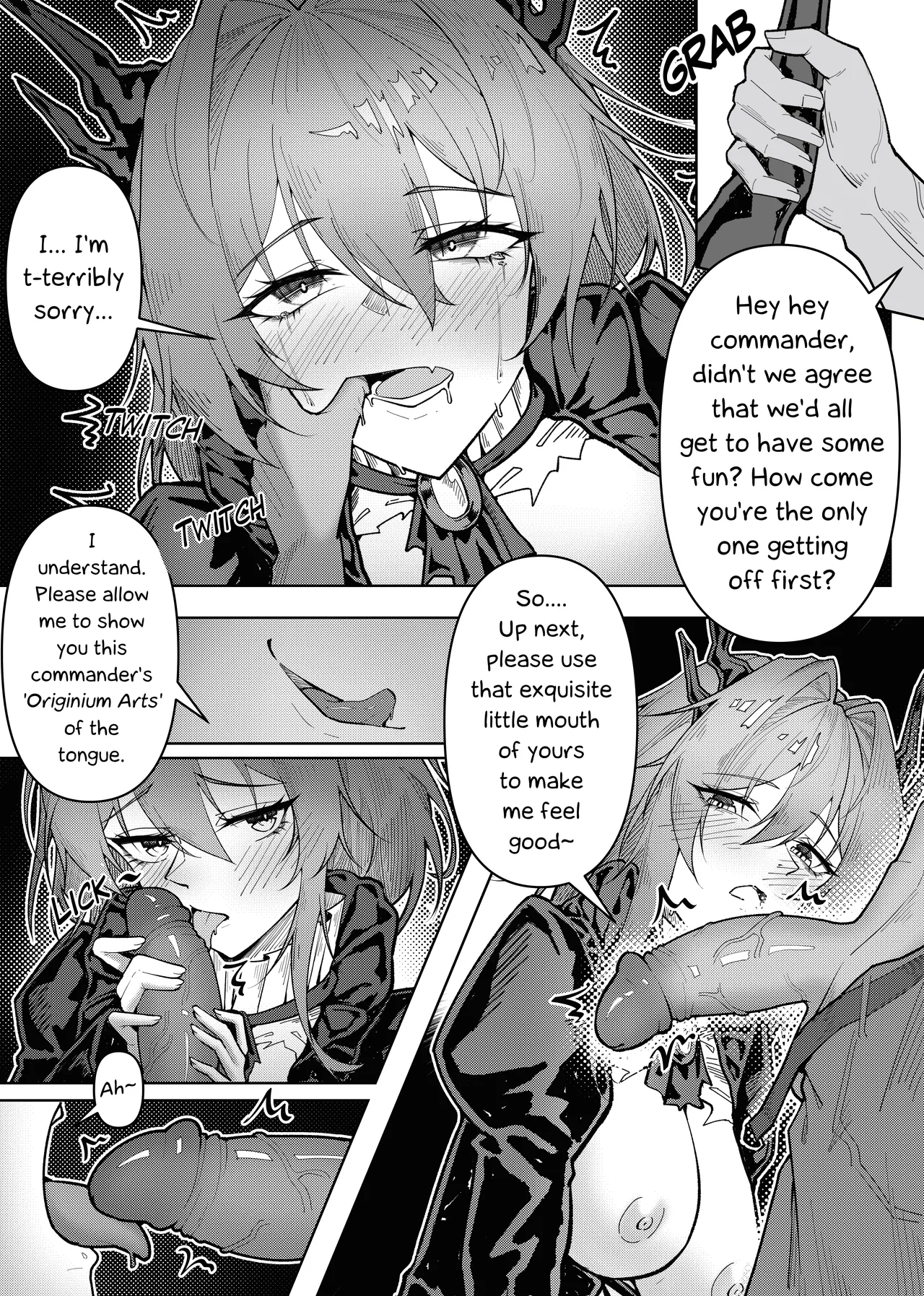 [KnightFault]Orgy Movement Leader Talulah 3 | The Chernobog Mass Orgy Incident(Arknights) [English] [Decensored] [RagsSgar_Translations] Page 8