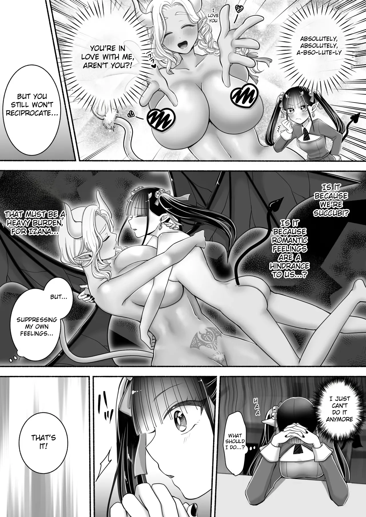 [U League (Yusuri)]Yuri de Succubus! 3 ~Nee, Osananajimi Ijou ni Naritai no~ | Yuri de Succubus! 3 ~Hey, I want to be more than just childhood friends~[English] [Stolenkaos] Page 10