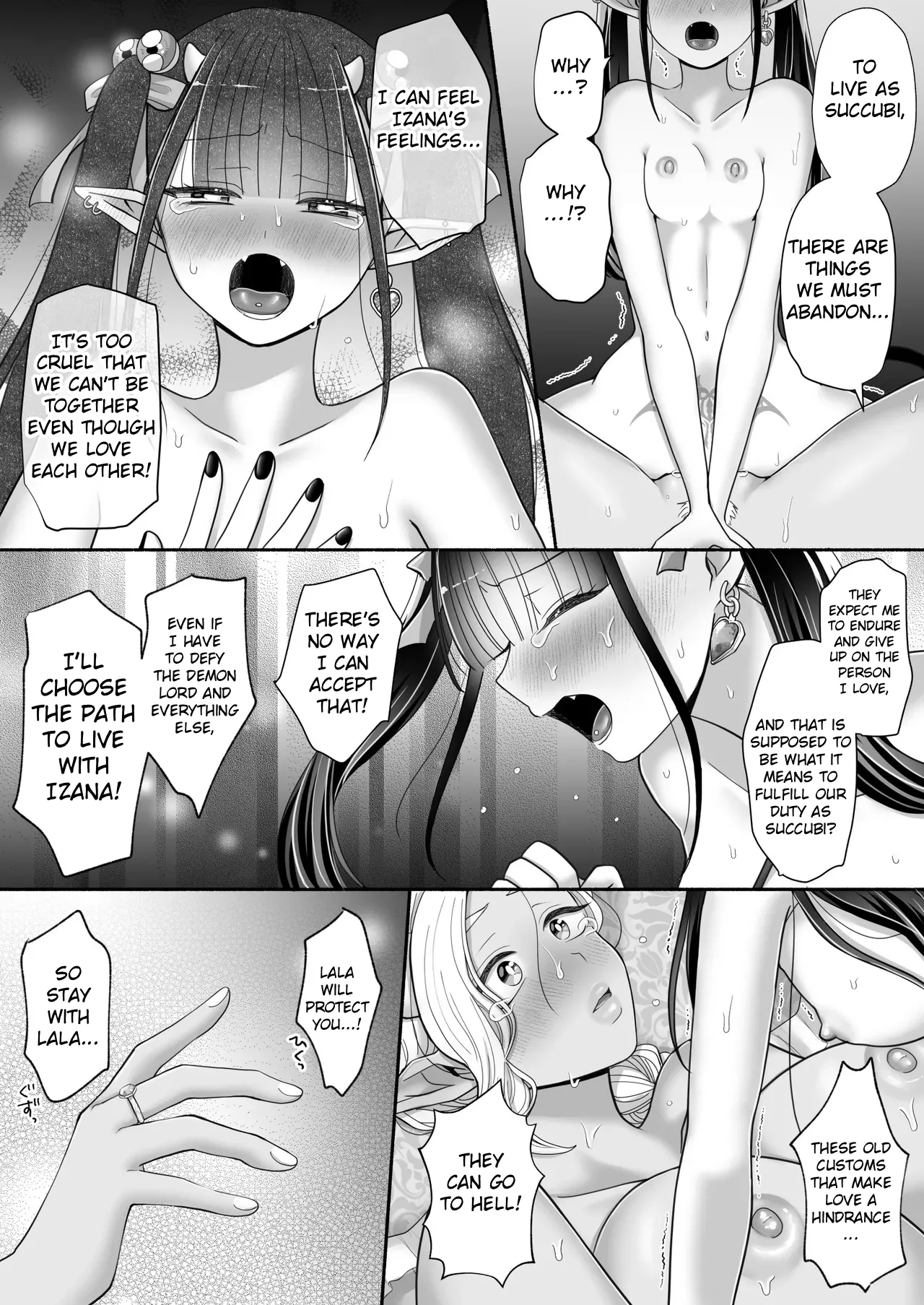 [U League (Yusuri)]Yuri de Succubus! 3 ~Nee, Osananajimi Ijou ni Naritai no~ | Yuri de Succubus! 3 ~Hey, I want to be more than just childhood friends~[English] [Stolenkaos] Page 40
