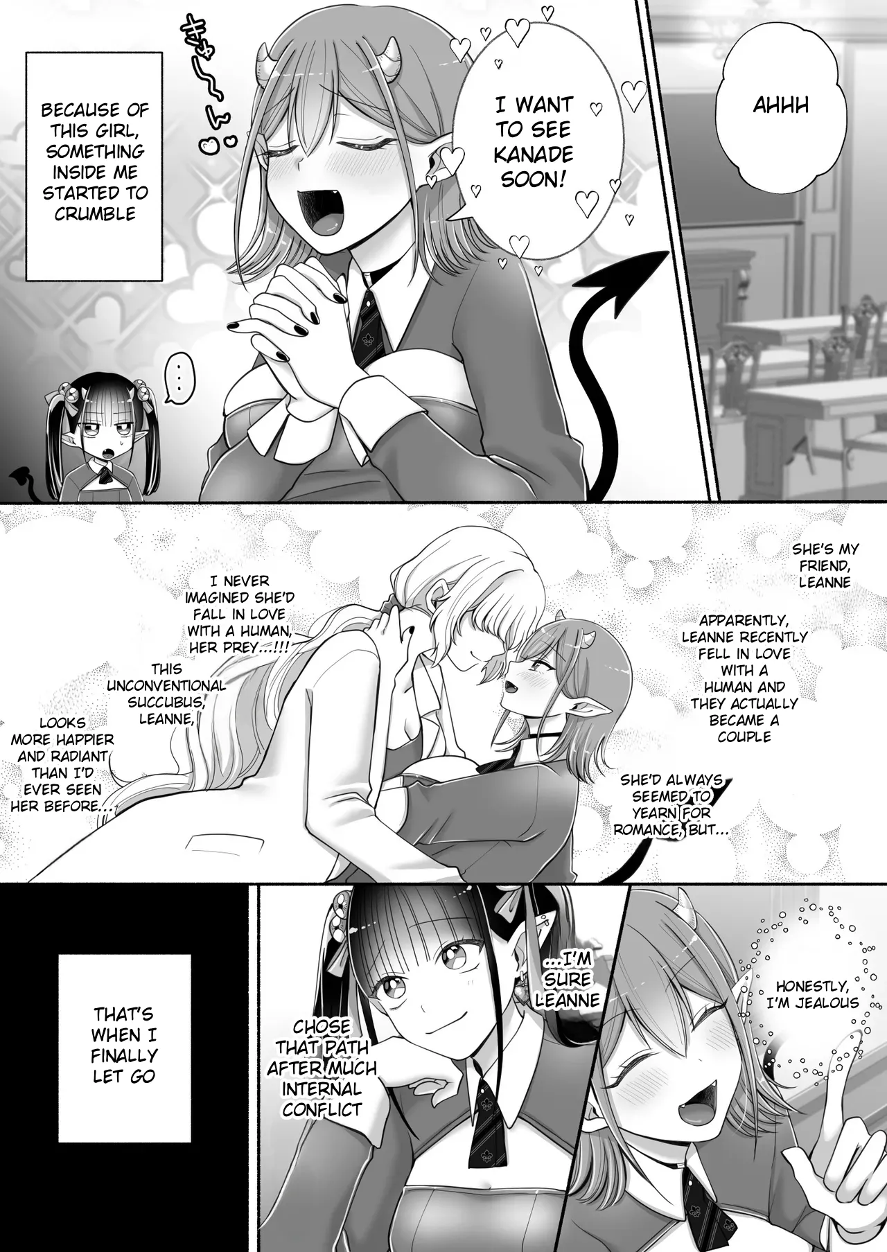 [U League (Yusuri)]Yuri de Succubus! 3 ~Nee, Osananajimi Ijou ni Naritai no~ | Yuri de Succubus! 3 ~Hey, I want to be more than just childhood friends~[English] [Stolenkaos] Page 8