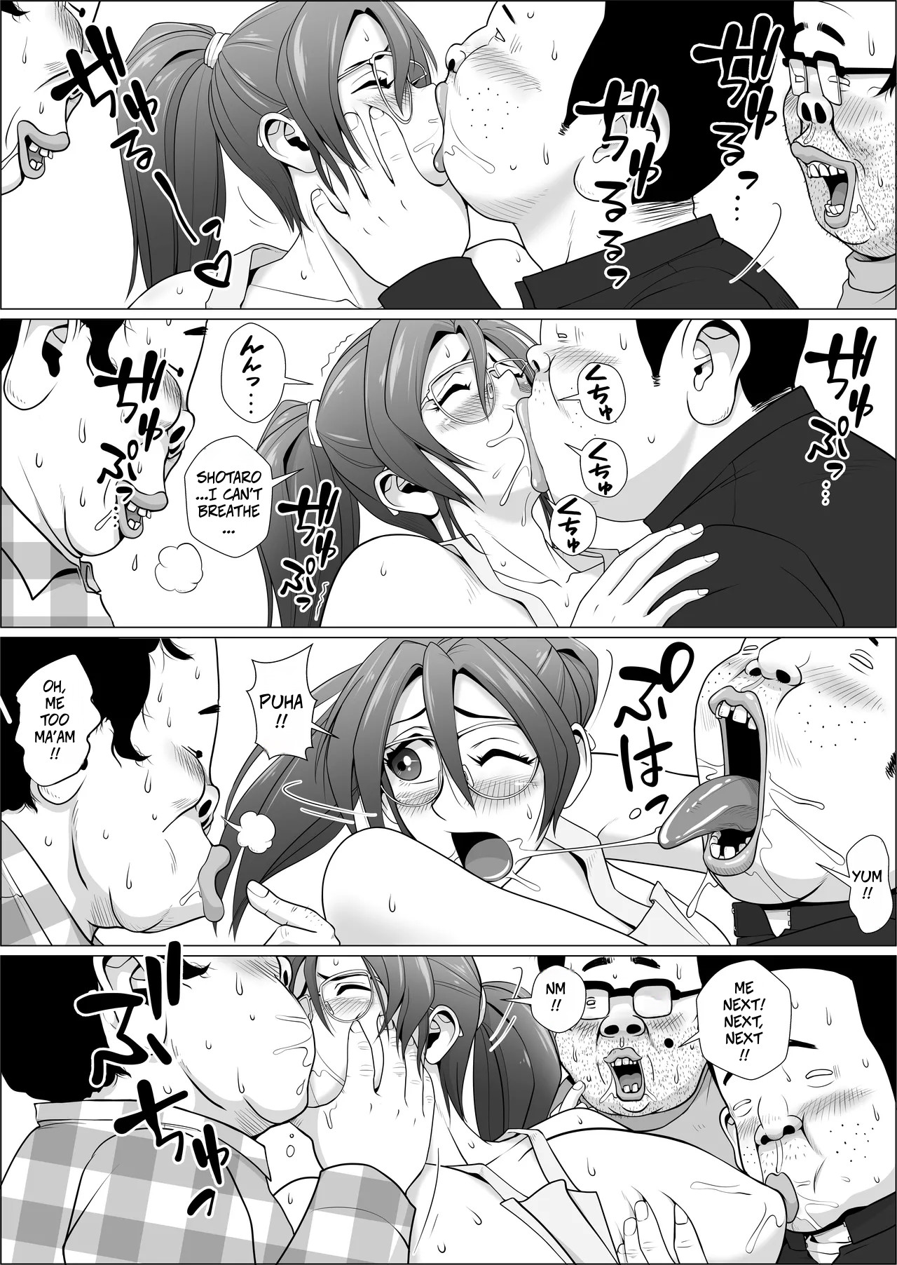 [Falcon115 (Forester)]Happy Cuckold Husband 12 - Sexy Wife in a Naked Apron Returns -- Ero Hitodzuma ga Hadaka Apron de Futatabi Yattekita Page 14
