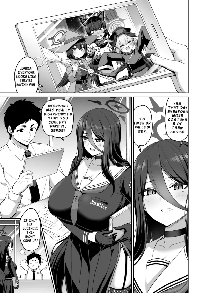 [Urasazan (Minamino Sazan)]Kanojo ga Inma ni Kigaetara | When She Changes Into a Succubus(Blue Archive) [English] [LKK•Scans] [Digital] Page 2