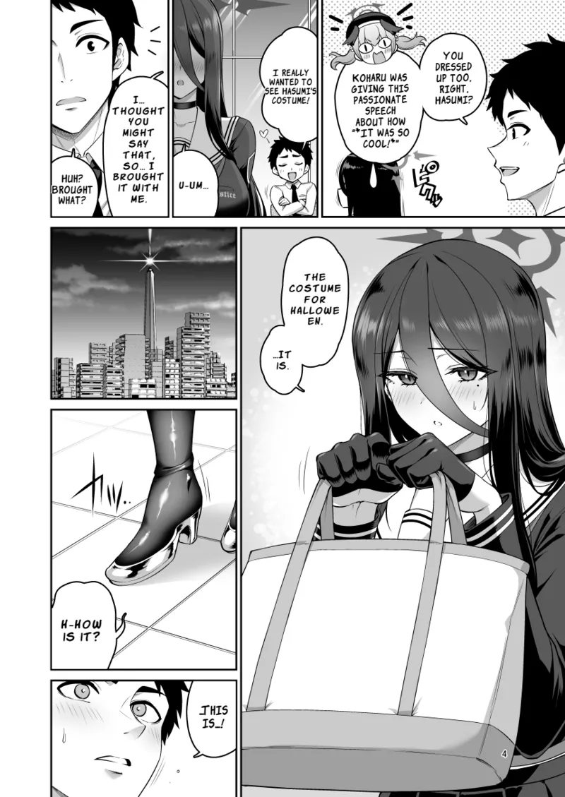 [Urasazan (Minamino Sazan)]Kanojo ga Inma ni Kigaetara | When She Changes Into a Succubus(Blue Archive) [English] [LKK•Scans] [Digital] Page 3
