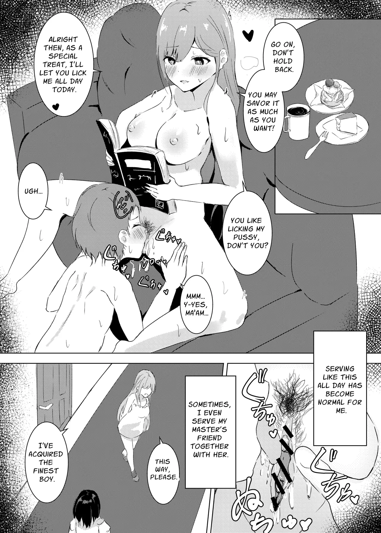 [Arukadenoe (Noe)]Kyou mo Manko ni Gohoushi Shiro | Serve My Pussy[English] [TeamR18] [Digital] Page 8