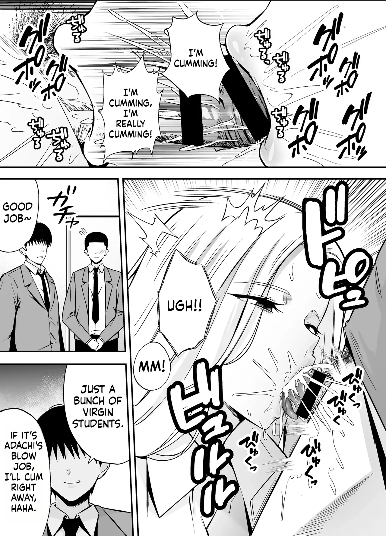 [Ougon Shinshi Club (Tabuchi)]Fukujuu Kyoushitsu 4 Sennou Gas de Classmate ni Yaritai Houdai | Submission Classroom 4: Do Whatever You Want to Your Classmates with Aphrodisiac Gas[English] [MTL] [Digital] Page 21