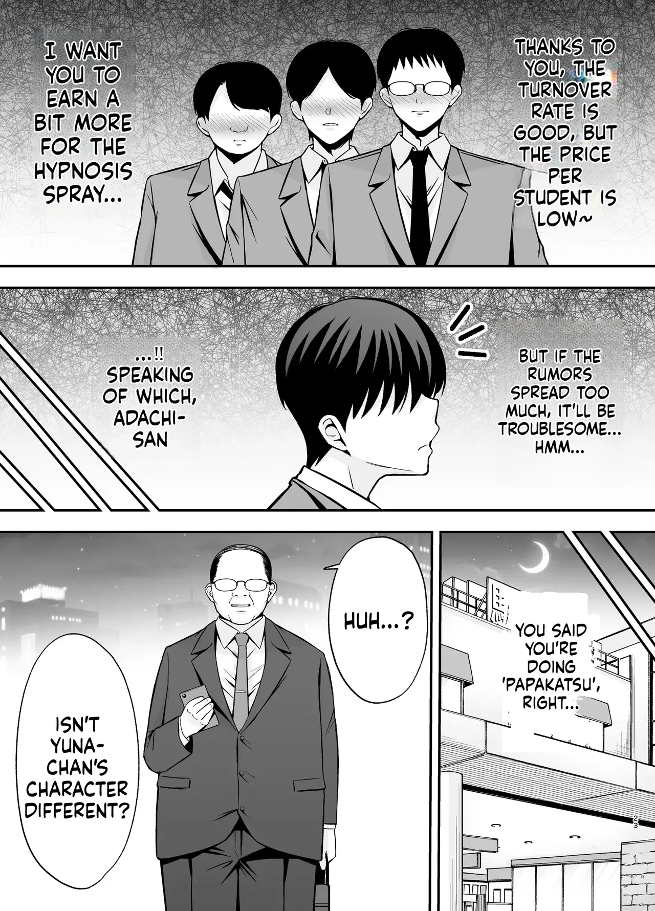 [Ougon Shinshi Club (Tabuchi)]Fukujuu Kyoushitsu 4 Sennou Gas de Classmate ni Yaritai Houdai | Submission Classroom 4: Do Whatever You Want to Your Classmates with Aphrodisiac Gas[English] [MTL] [Digital] Page 22