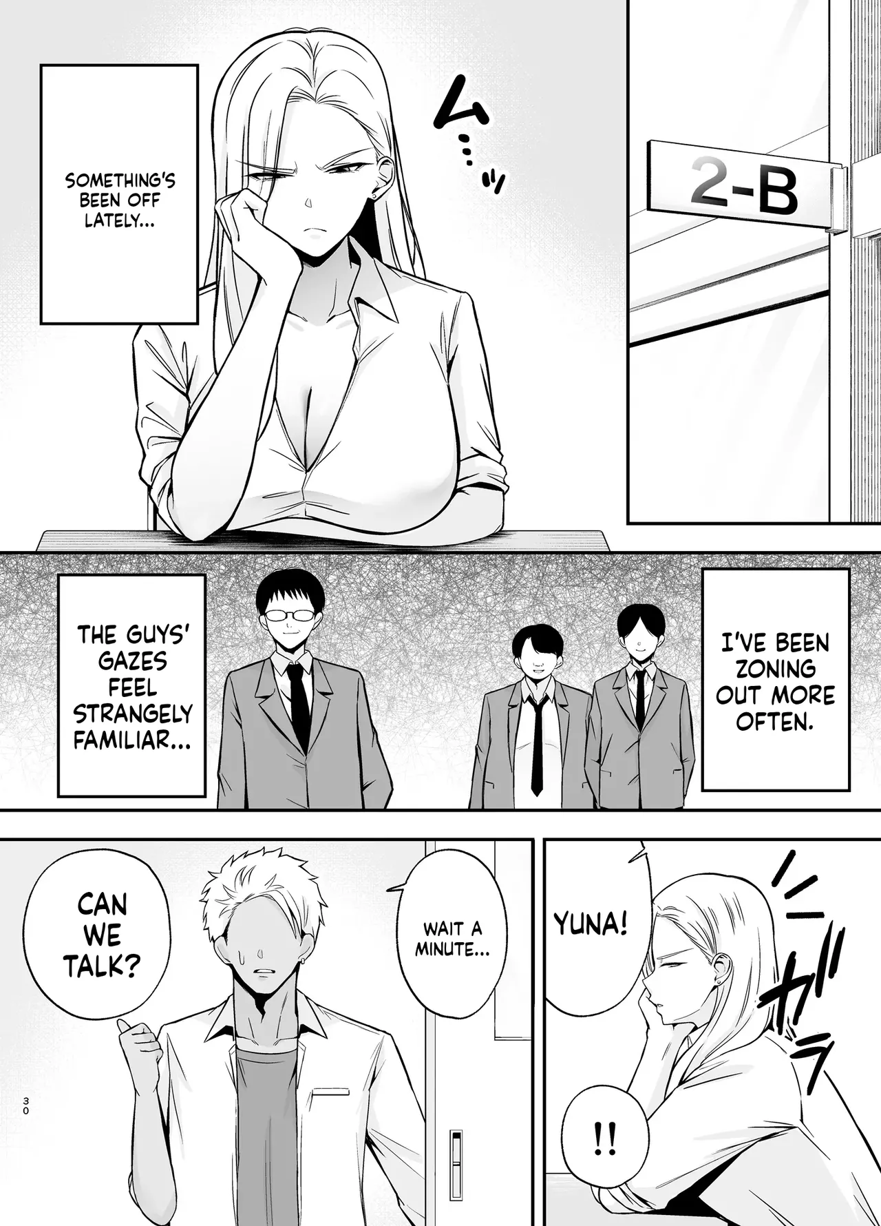 [Ougon Shinshi Club (Tabuchi)]Fukujuu Kyoushitsu 4 Sennou Gas de Classmate ni Yaritai Houdai | Submission Classroom 4: Do Whatever You Want to Your Classmates with Aphrodisiac Gas[English] [MTL] [Digital] Page 29