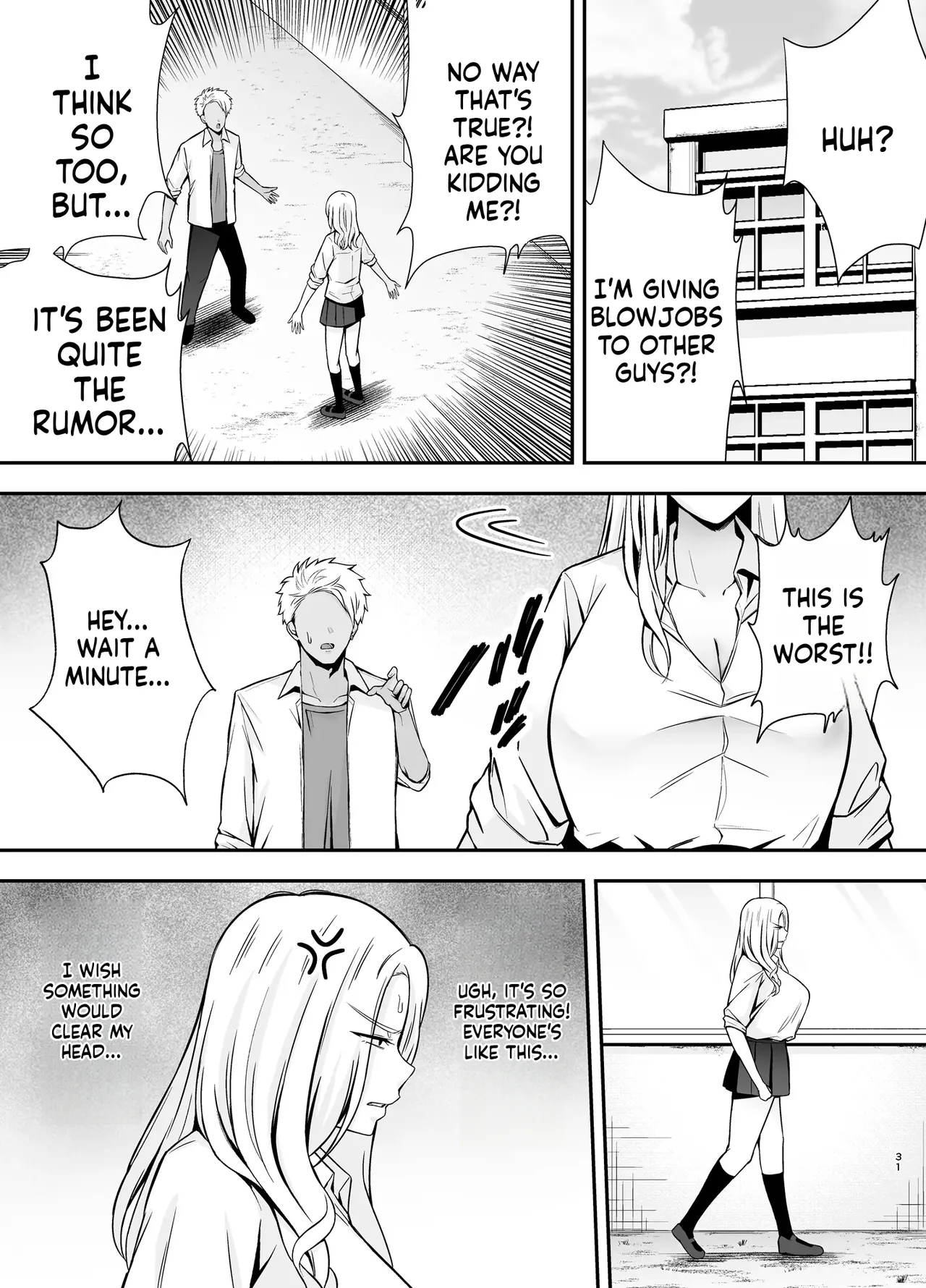 [Ougon Shinshi Club (Tabuchi)]Fukujuu Kyoushitsu 4 Sennou Gas de Classmate ni Yaritai Houdai | Submission Classroom 4: Do Whatever You Want to Your Classmates with Aphrodisiac Gas[English] [MTL] [Digital] Page 30
