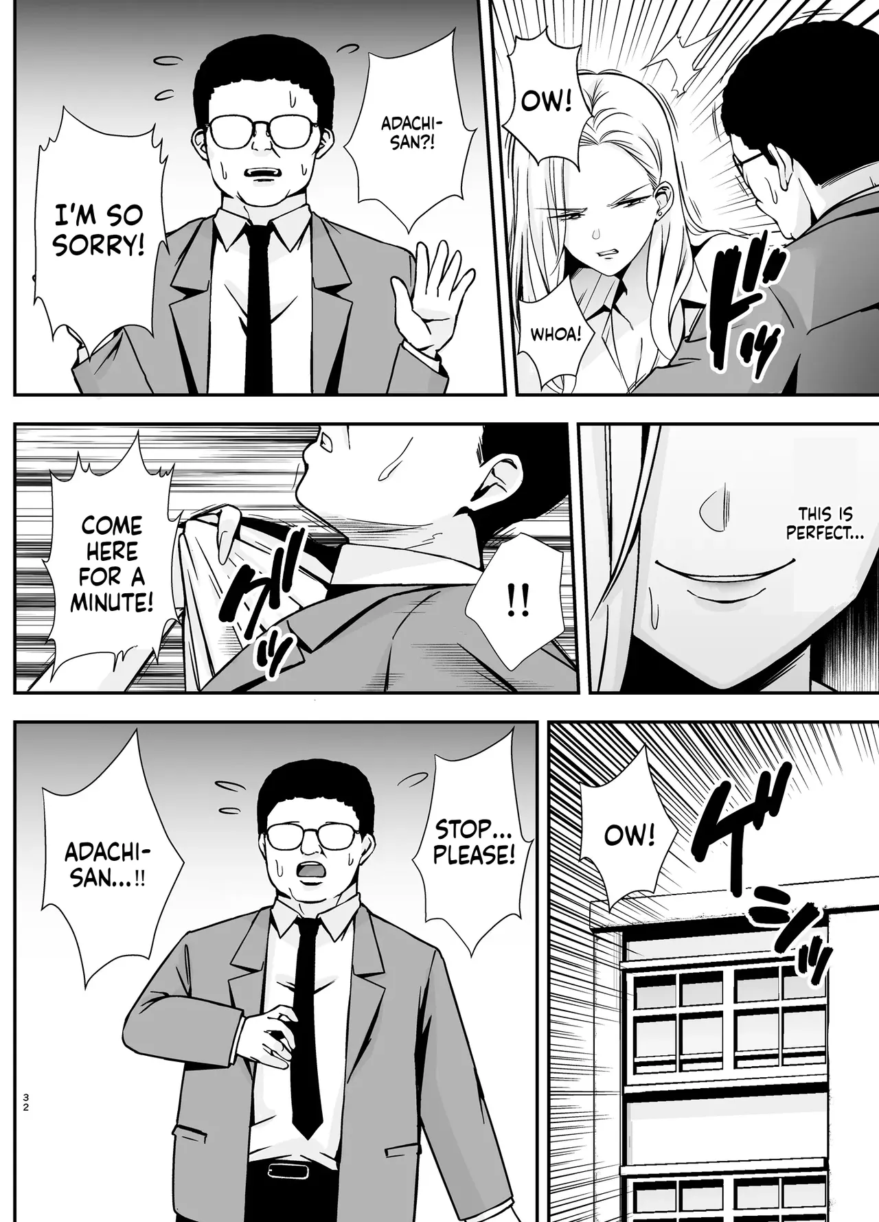 [Ougon Shinshi Club (Tabuchi)]Fukujuu Kyoushitsu 4 Sennou Gas de Classmate ni Yaritai Houdai | Submission Classroom 4: Do Whatever You Want to Your Classmates with Aphrodisiac Gas[English] [MTL] [Digital] Page 31