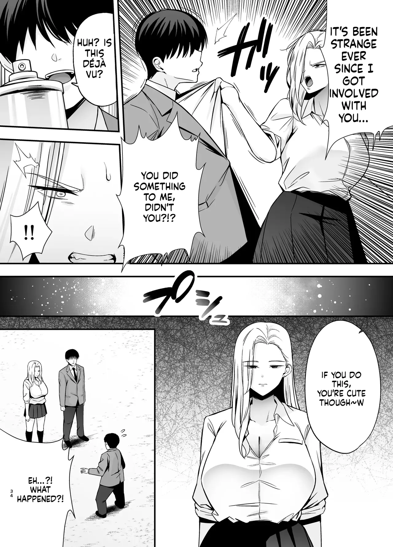 [Ougon Shinshi Club (Tabuchi)]Fukujuu Kyoushitsu 4 Sennou Gas de Classmate ni Yaritai Houdai | Submission Classroom 4: Do Whatever You Want to Your Classmates with Aphrodisiac Gas[English] [MTL] [Digital] Page 33