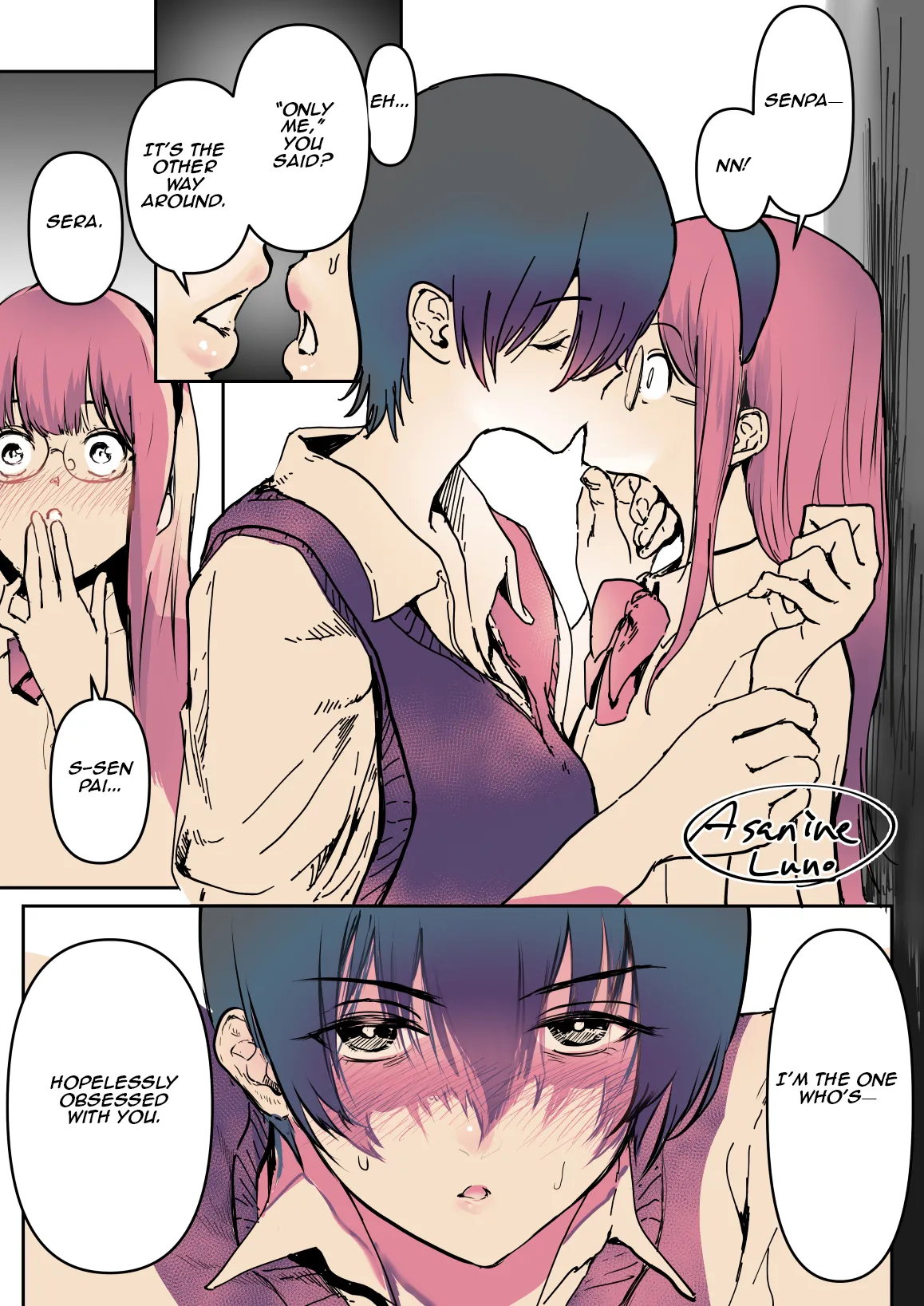 [Asanine Luno]Yuri NTR | Lesbian NTR 01-02[English] [Aishi21] Page 7
