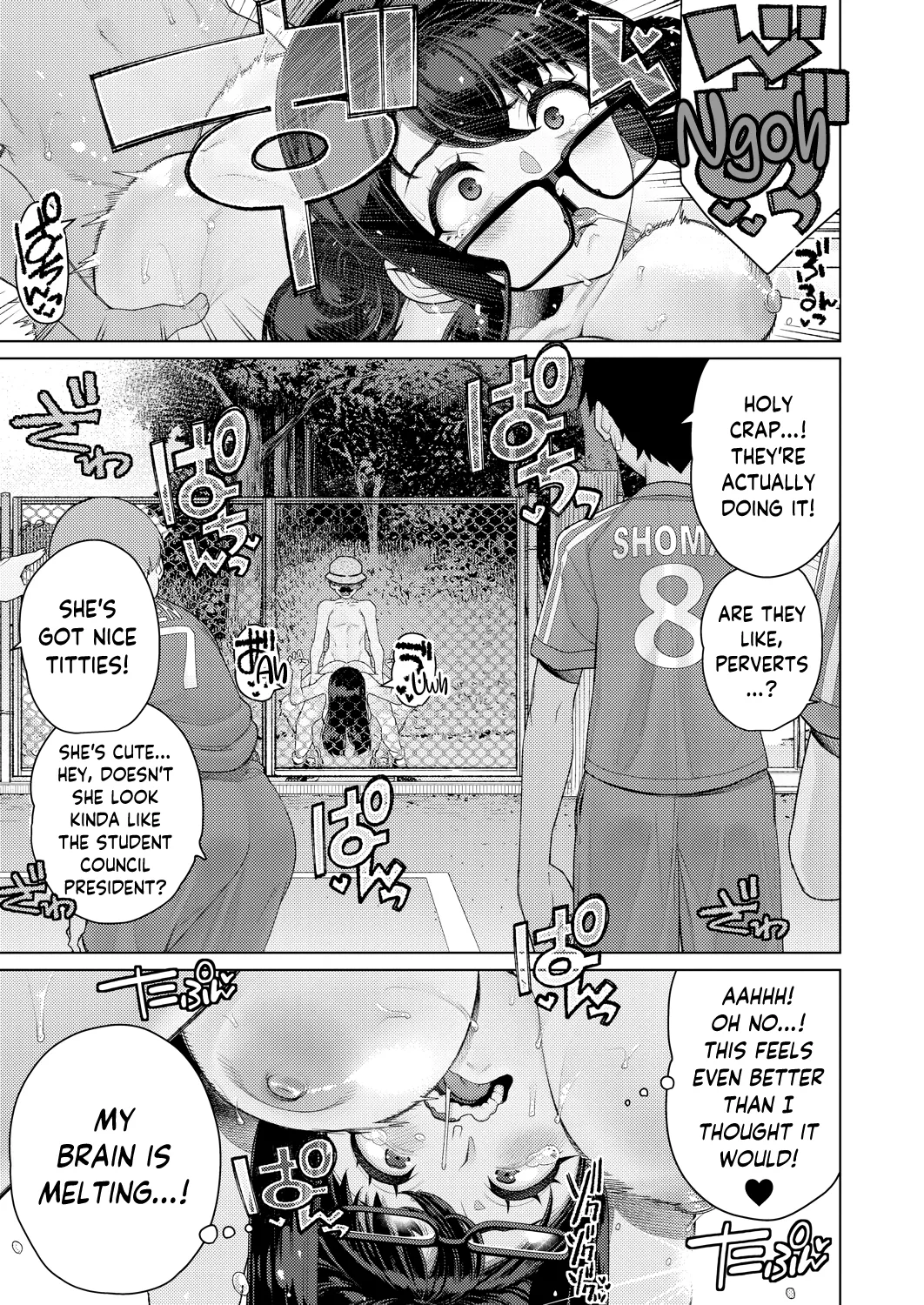 [Minamida Usuke]Genkai Roshutsu Seitokaichou | Student Council President: Flasher Without Limits(COMIC Shingeki 2026-02) [English] [skibidibenki] [Digital] Page 17