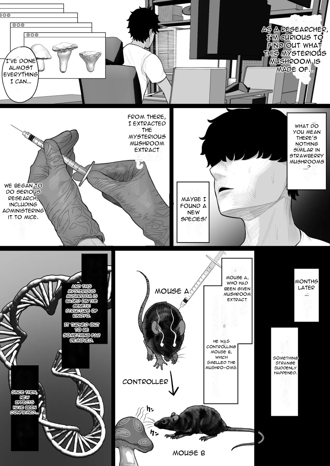 [Kurukuru]Sousa-kei Kinoko de Bakunyuu Yankee Get | I Got A Busty Delinquent Girl Using A Control-Type Mushroom[English] [DarklordMTLs] [Digital] Page 9