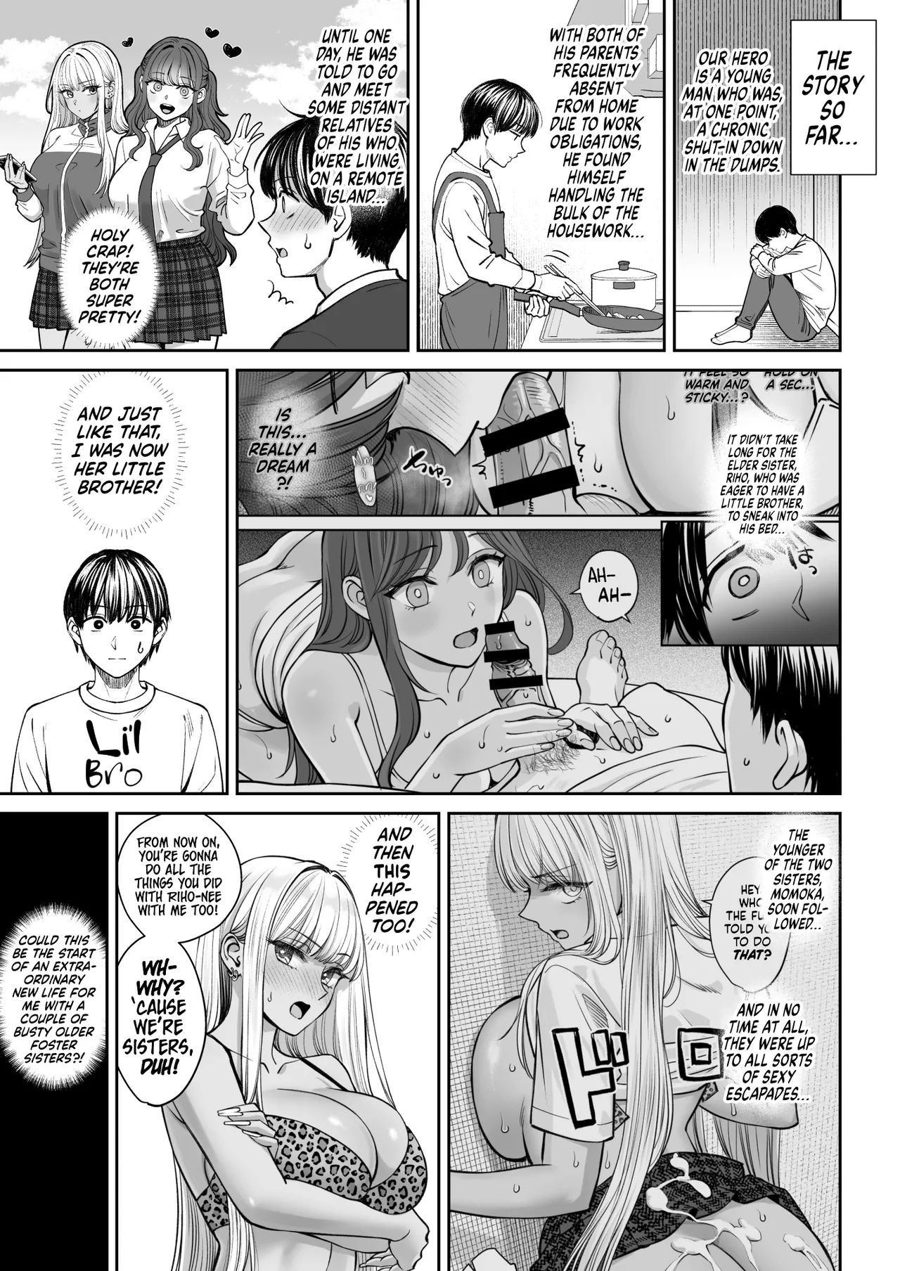 [Oshima Aki]Totsuzen Ane ga Dekita Hanashi 3 | How I Ended Up with a Couple of Older Sisters 3[English] [head empty] Page 2