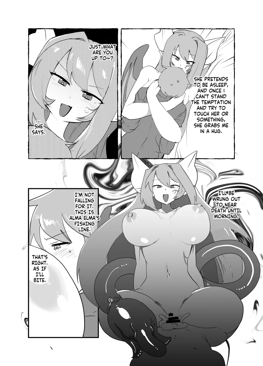 [Setouchi Pharm (Setouchi)]Monster Girl Quest! 4-Koma & Erotic Manga Theater: Spoiler Edition 2[English] [Digital] Page 11