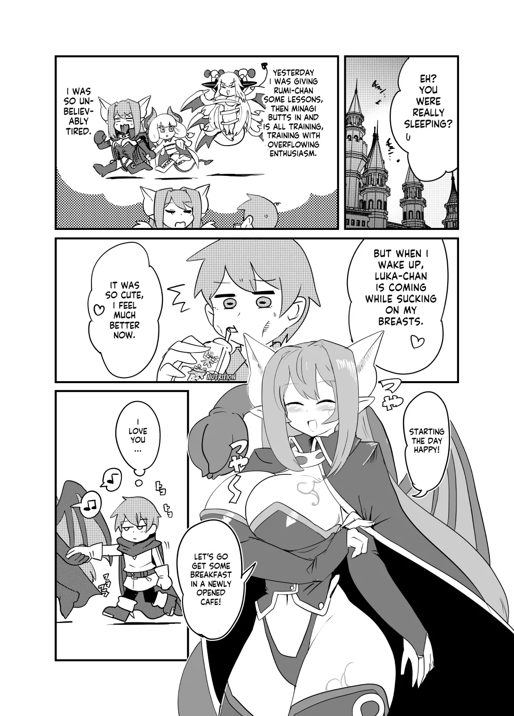 [Setouchi Pharm (Setouchi)]Monster Girl Quest! 4-Koma & Erotic Manga Theater: Spoiler Edition 2[English] [Digital] Page 21