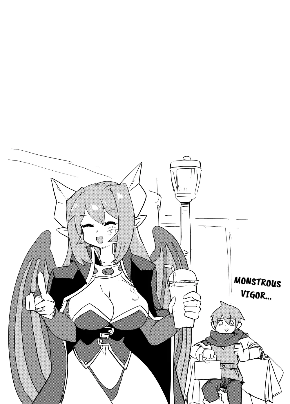 [Setouchi Pharm (Setouchi)]Monster Girl Quest! 4-Koma & Erotic Manga Theater: Spoiler Edition 2[English] [Digital] Page 22