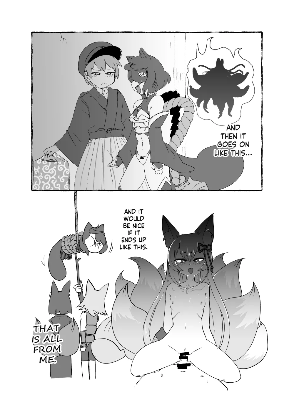 [Setouchi Pharm (Setouchi)]Monster Girl Quest! 4-Koma & Erotic Manga Theater: Spoiler Edition 2[English] [Digital] Page 24