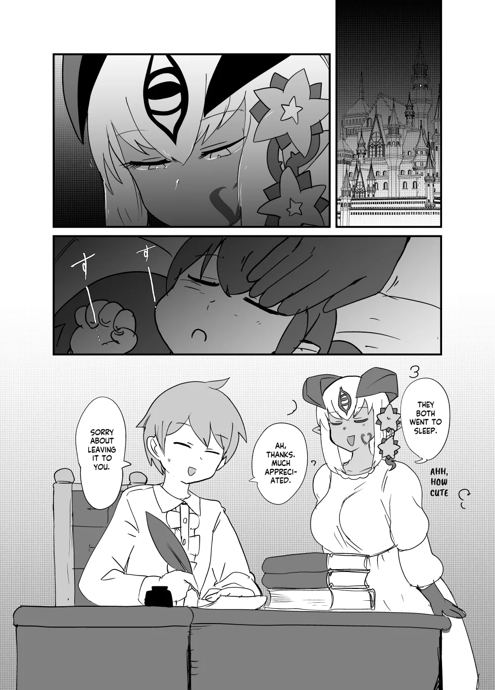 [Setouchi Pharm (Setouchi)]Monster Girl Quest! 4-Koma & Erotic Manga Theater: Spoiler Edition 2[English] [Digital] Page 27