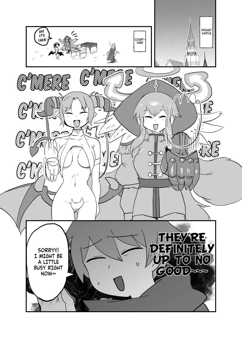 [Setouchi Pharm (Setouchi)]Monster Girl Quest! 4-Koma & Erotic Manga Theater: Spoiler Edition 2[English] [Digital] Page 3