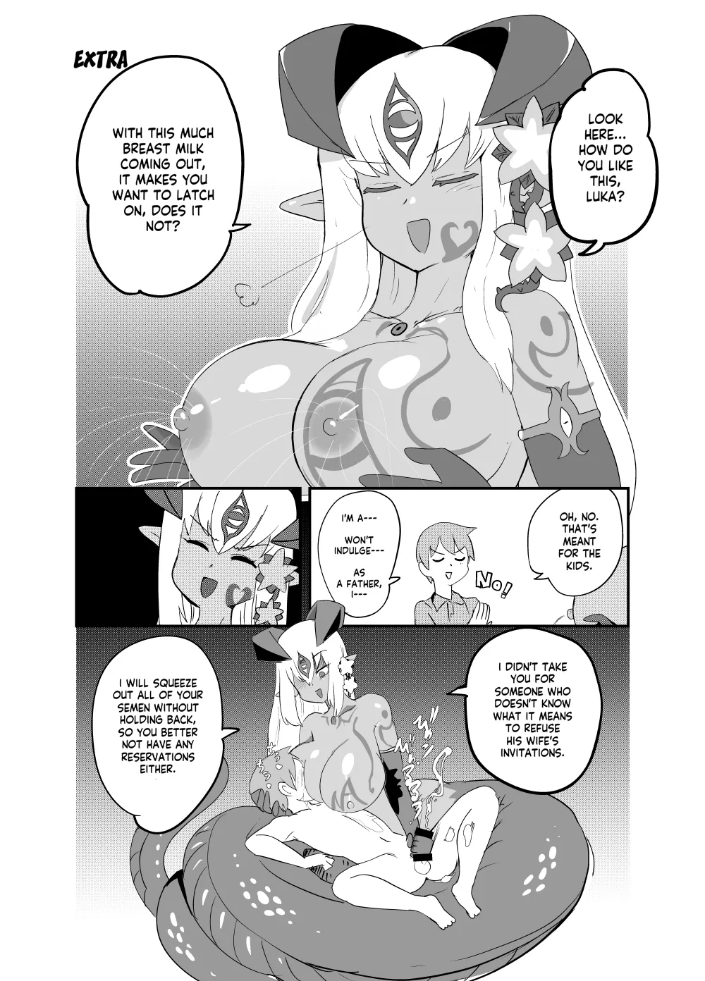 [Setouchi Pharm (Setouchi)]Monster Girl Quest! 4-Koma & Erotic Manga Theater: Spoiler Edition 2[English] [Digital] Page 33