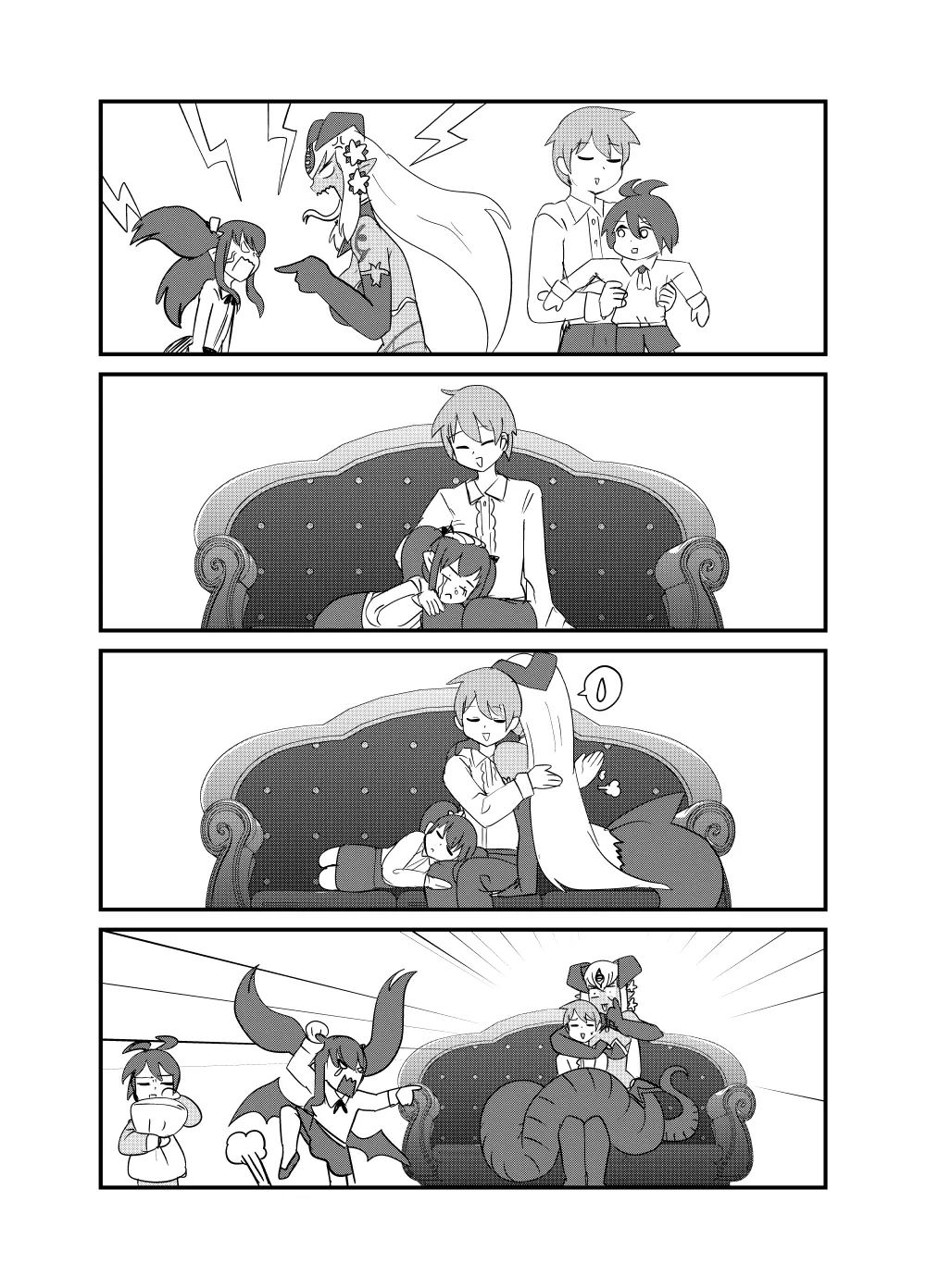 [Setouchi Pharm (Setouchi)]Monster Girl Quest! 4-Koma & Erotic Manga Theater: Spoiler Edition 2[English] [Digital] Page 34