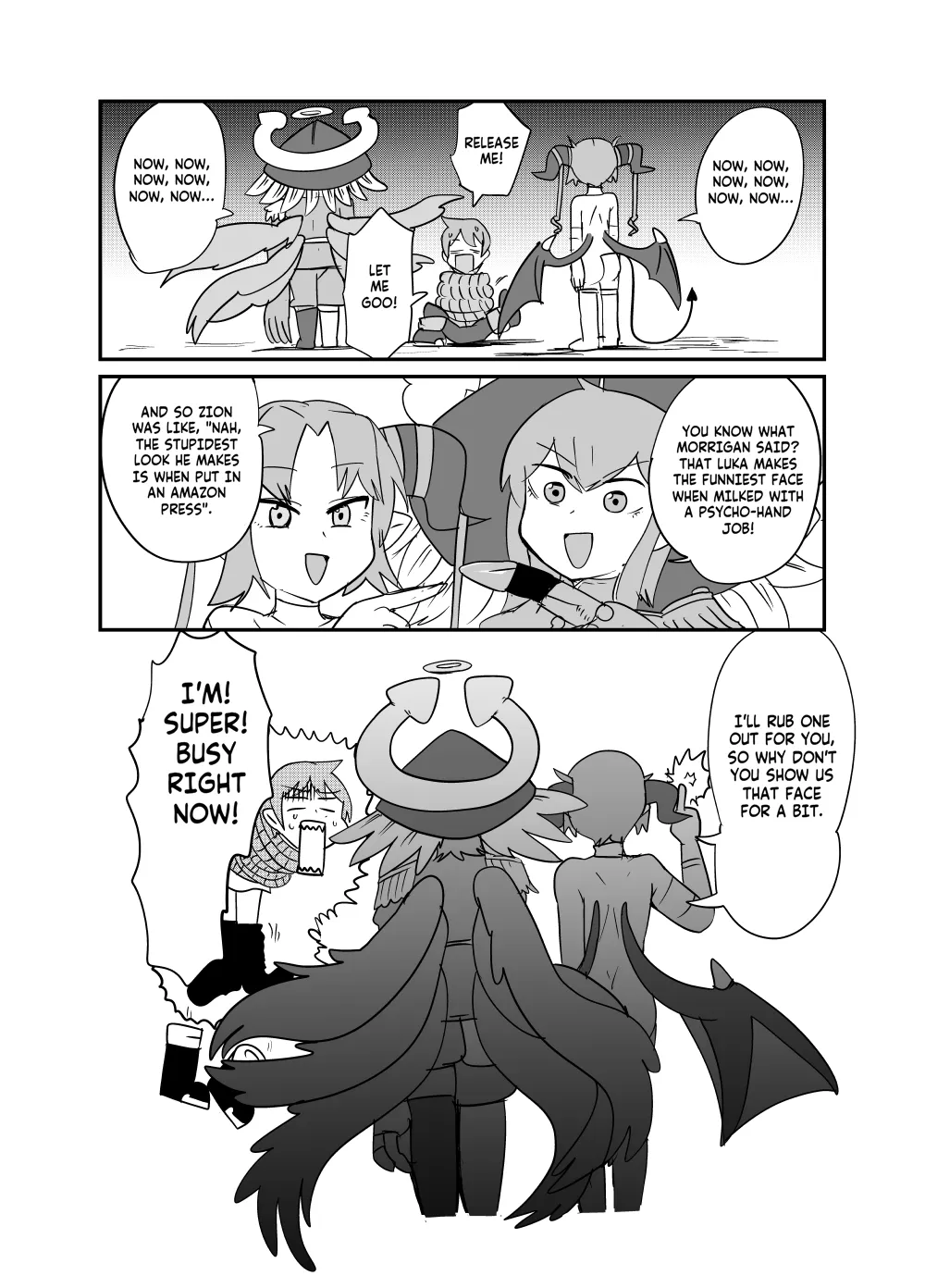 [Setouchi Pharm (Setouchi)]Monster Girl Quest! 4-Koma & Erotic Manga Theater: Spoiler Edition 2[English] [Digital] Page 4