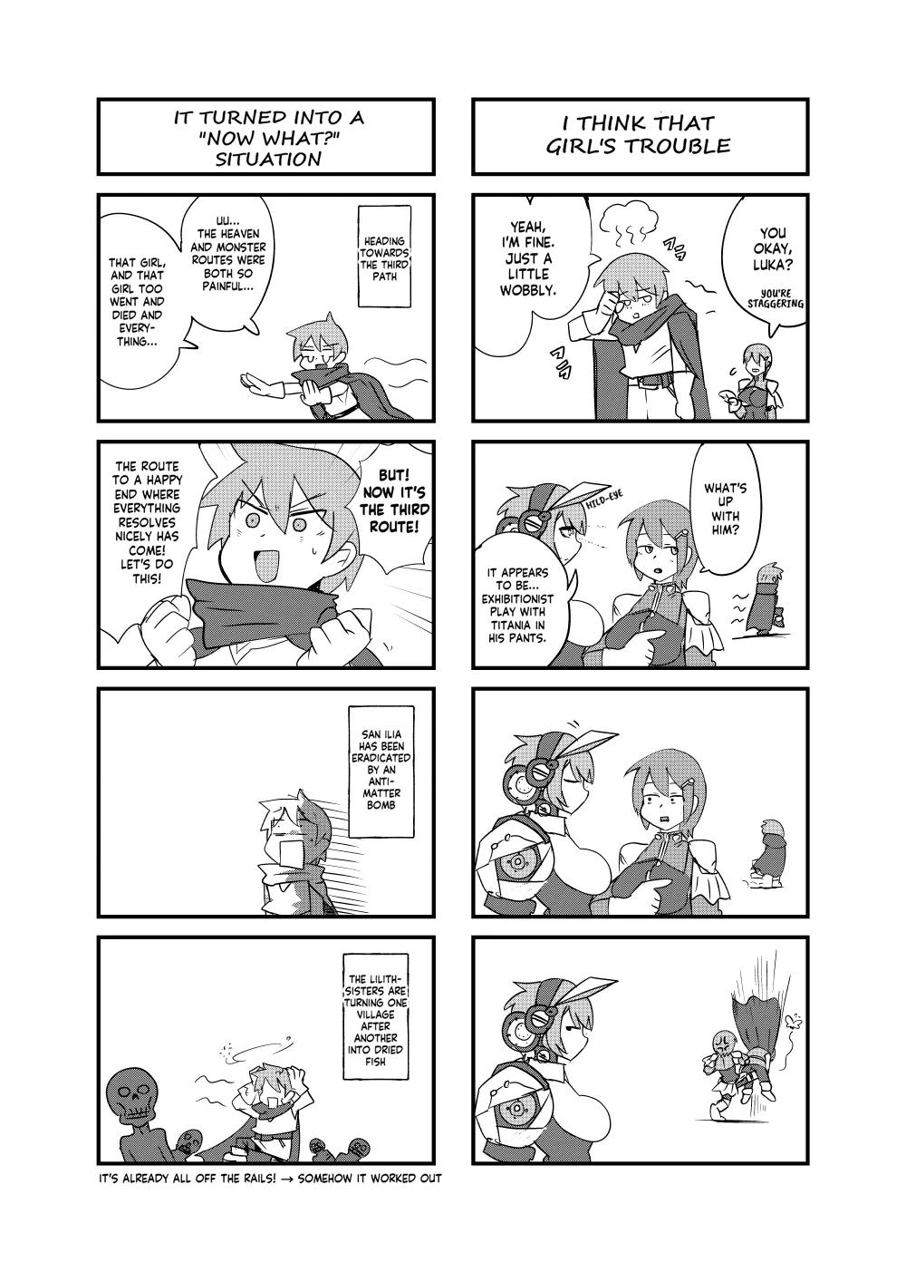 [Setouchi Pharm (Setouchi)]Monster Girl Quest! 4-Koma & Erotic Manga Theater: Spoiler Edition 2[English] [Digital] Page 41