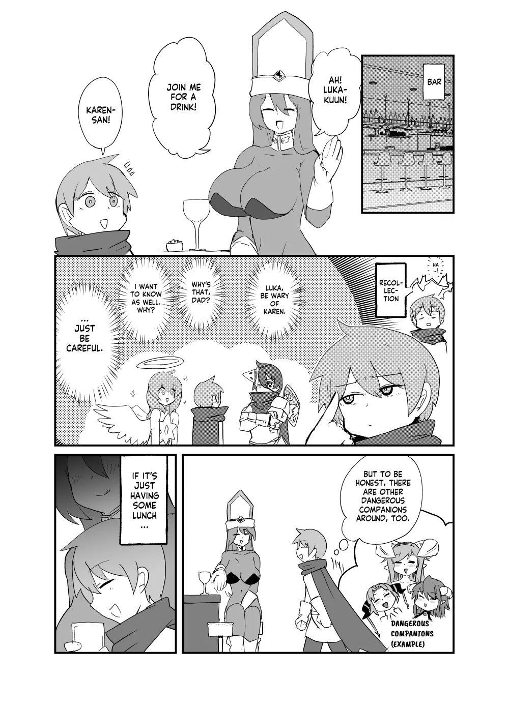 [Setouchi Pharm (Setouchi)]Monster Girl Quest! 4-Koma & Erotic Manga Theater: Spoiler Edition 2[English] [Digital] Page 44