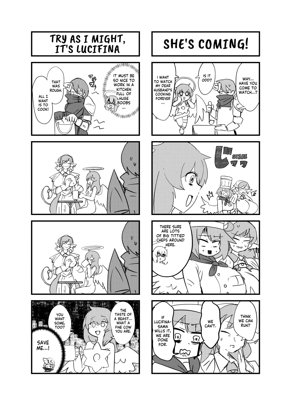 [Setouchi Pharm (Setouchi)]Monster Girl Quest! 4-Koma & Erotic Manga Theater: Spoiler Edition 2[English] [Digital] Page 62