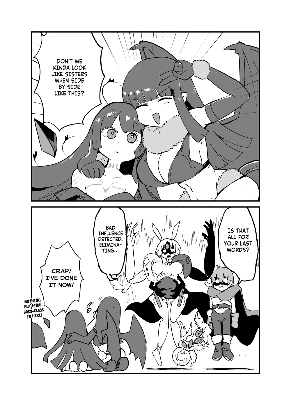 [Setouchi Pharm (Setouchi)]Monster Girl Quest! 4-Koma & Erotic Manga Theater: Spoiler Edition 2[English] [Digital] Page 9
