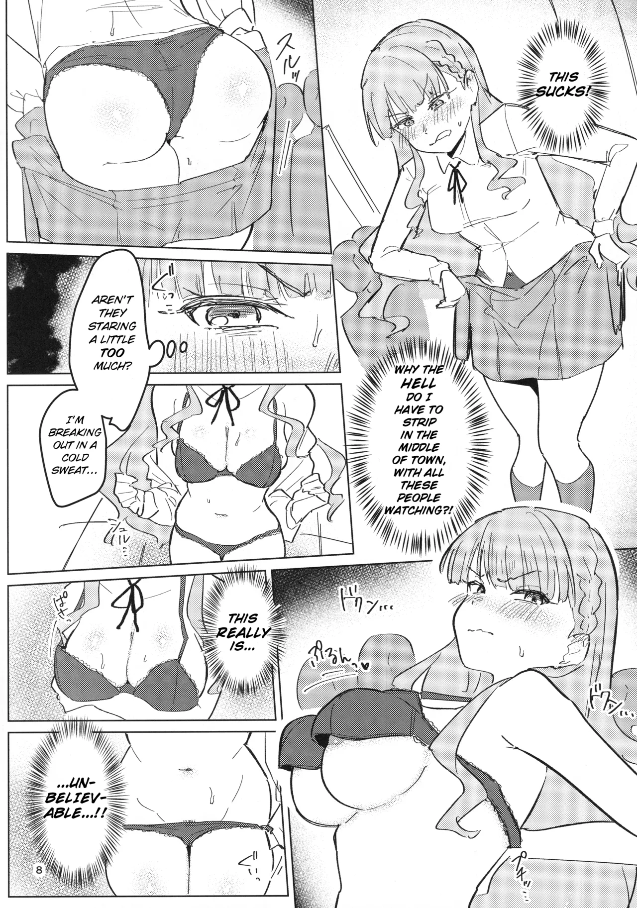 (C107) [Ujita Honpo (Ujita Hajime)]Zenra Toukou ga Standard desu | Going to School Naked is the Standard(Love Live! Superstar!!) [English] Page 9