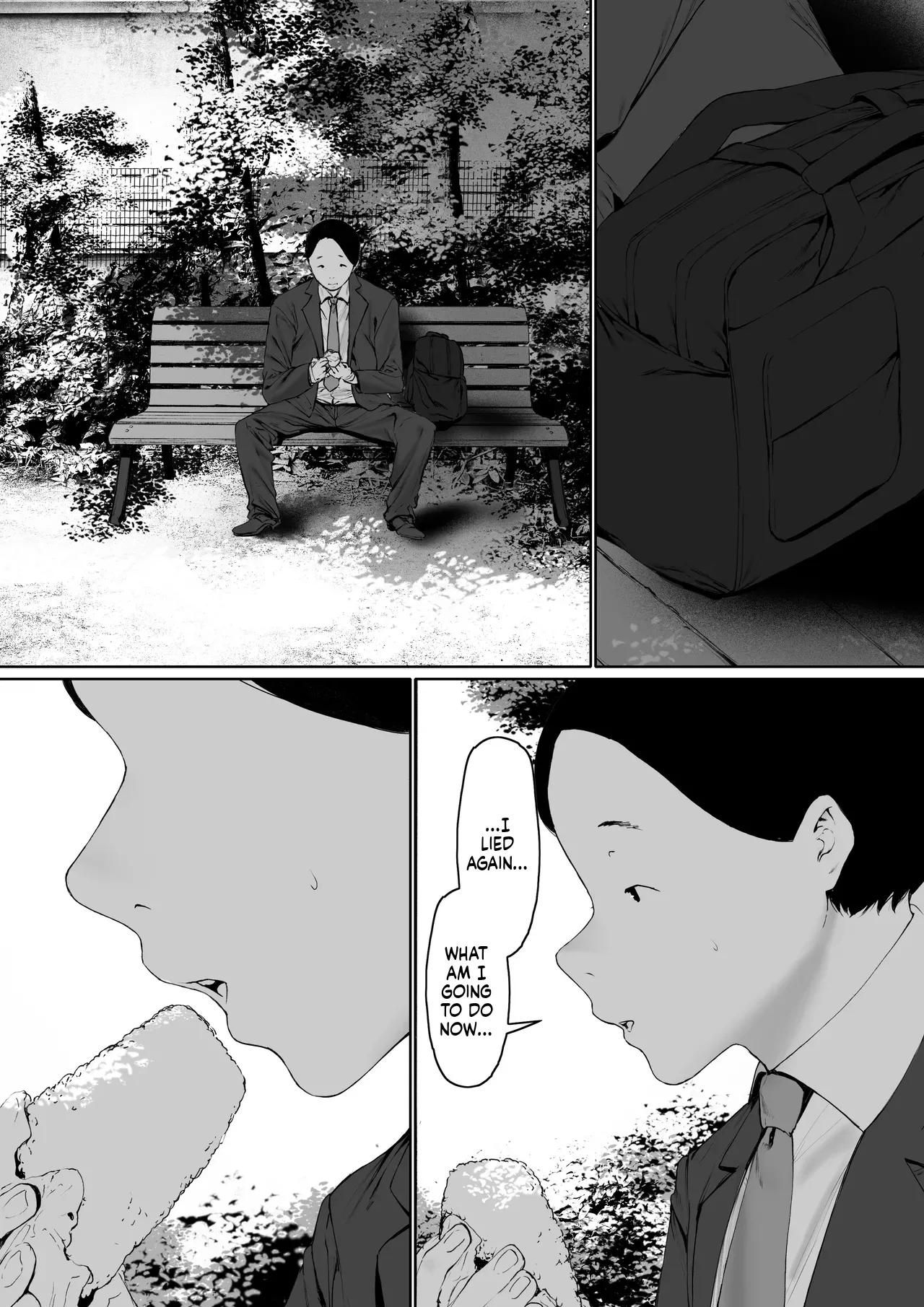 [Morita Shiki]Gifu to Doukyou Suru Koto ni Natta Shiawase na Shinkon Seikatsu o Okuru Hazu datta noni Ch. 3 | I Was Supposed to Be Living a Happy Newlywed Life, but I Ended Up Living With My Father-in-Law. Chapter 3[English] Page 109