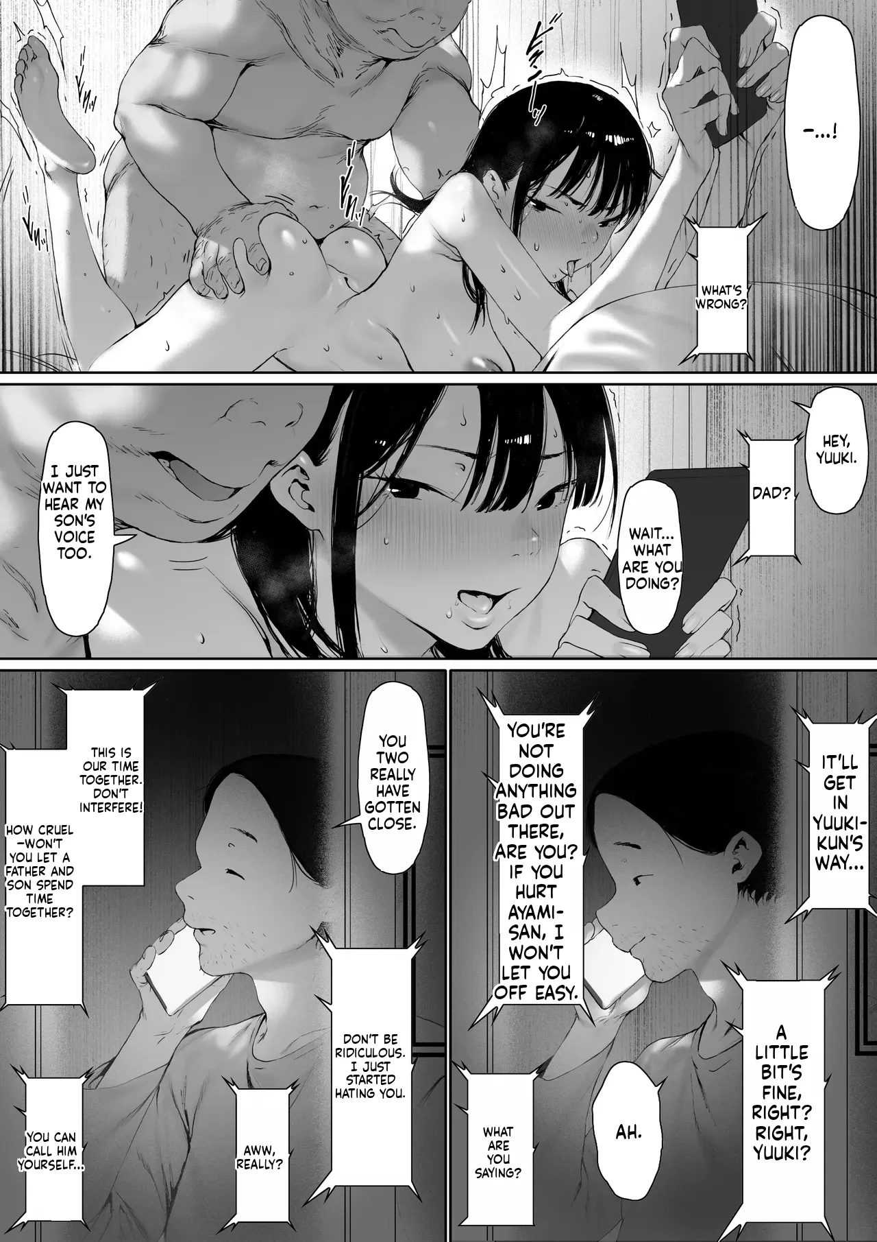 [Morita Shiki]Gifu to Doukyou Suru Koto ni Natta Shiawase na Shinkon Seikatsu o Okuru Hazu datta noni Ch. 3 | I Was Supposed to Be Living a Happy Newlywed Life, but I Ended Up Living With My Father-in-Law. Chapter 3[English] Page 127