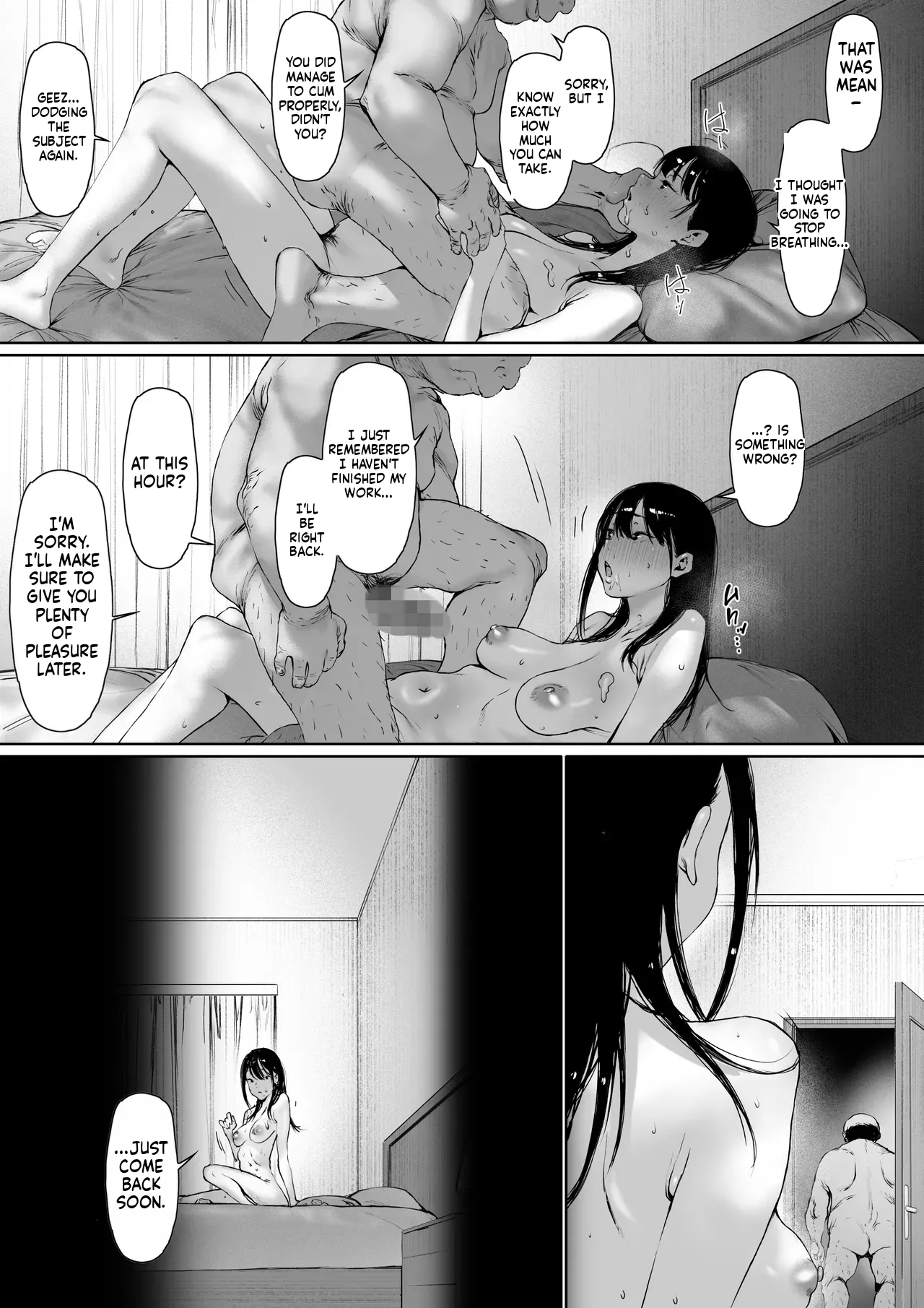 [Morita Shiki]Gifu to Doukyou Suru Koto ni Natta Shiawase na Shinkon Seikatsu o Okuru Hazu datta noni Ch. 3 | I Was Supposed to Be Living a Happy Newlywed Life, but I Ended Up Living With My Father-in-Law. Chapter 3[English] Page 135