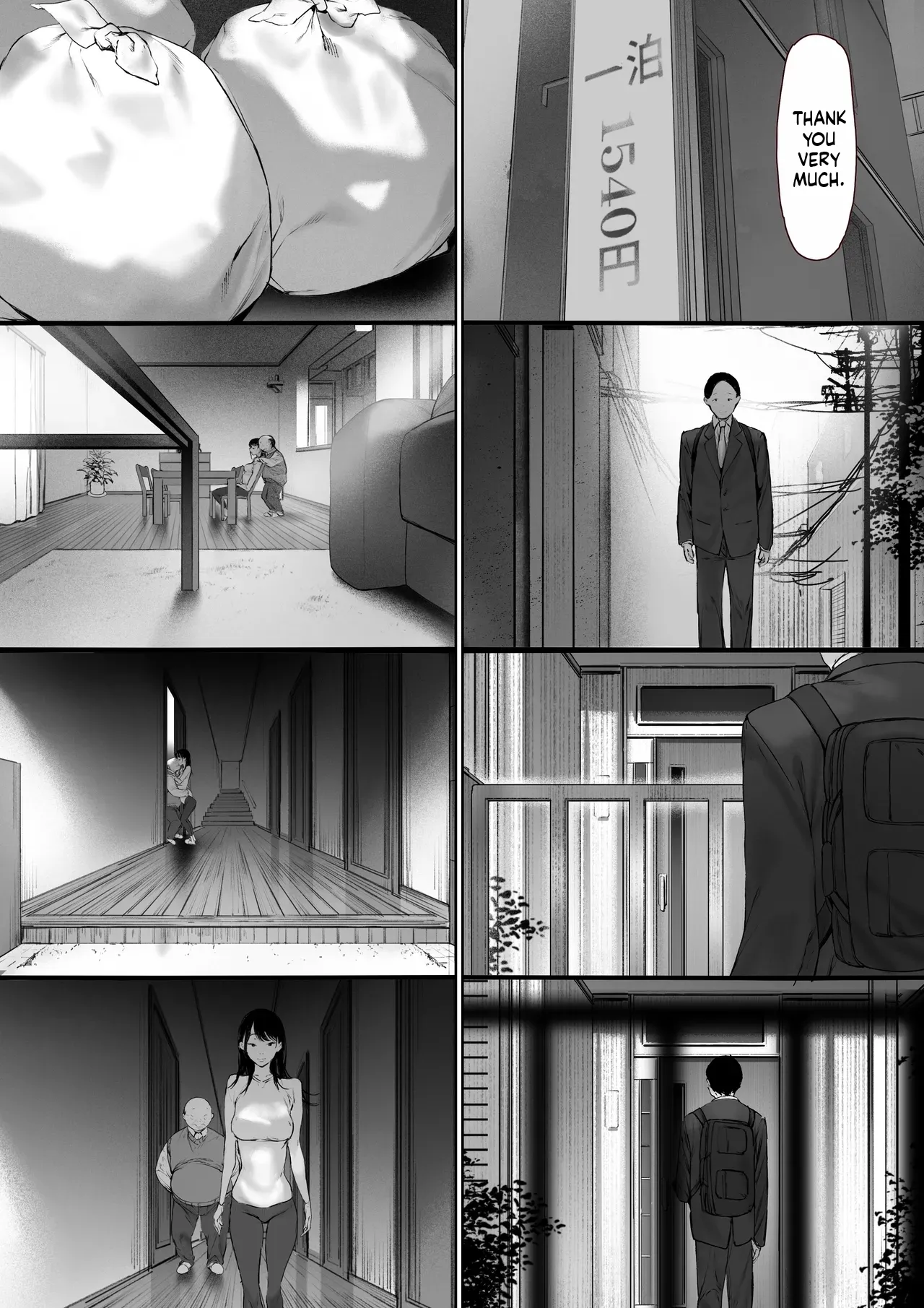 [Morita Shiki]Gifu to Doukyou Suru Koto ni Natta Shiawase na Shinkon Seikatsu o Okuru Hazu datta noni Ch. 3 | I Was Supposed to Be Living a Happy Newlywed Life, but I Ended Up Living With My Father-in-Law. Chapter 3[English] Page 157