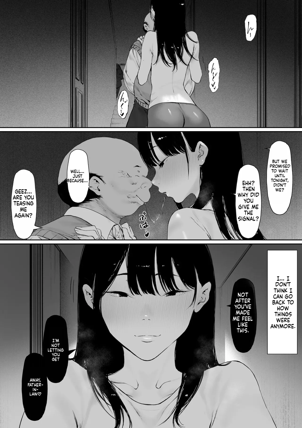 [Morita Shiki]Gifu to Doukyou Suru Koto ni Natta Shiawase na Shinkon Seikatsu o Okuru Hazu datta noni Ch. 3 | I Was Supposed to Be Living a Happy Newlywed Life, but I Ended Up Living With My Father-in-Law. Chapter 3[English] Page 161