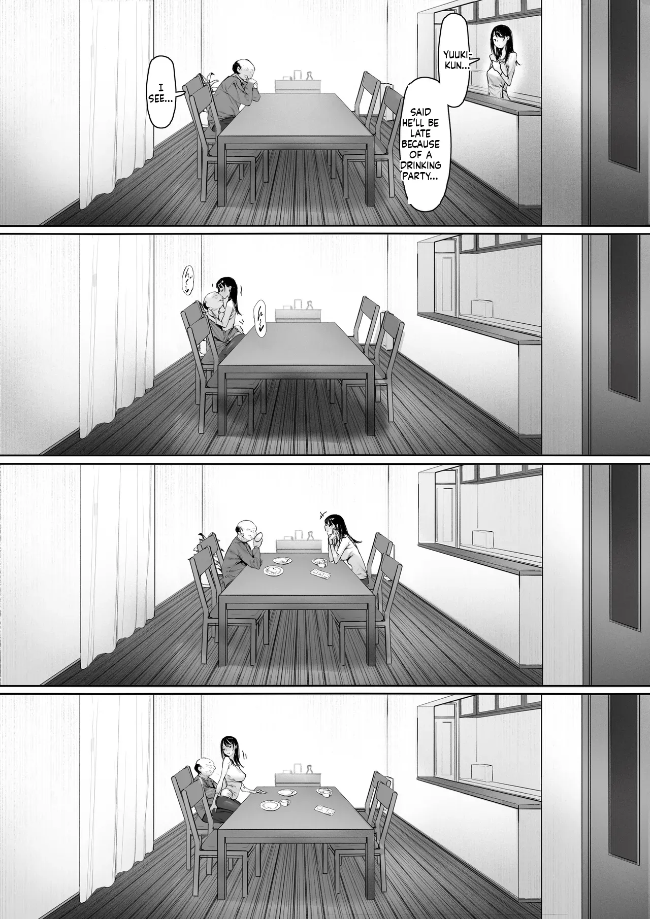 [Morita Shiki]Gifu to Doukyou Suru Koto ni Natta Shiawase na Shinkon Seikatsu o Okuru Hazu datta noni Ch. 3 | I Was Supposed to Be Living a Happy Newlywed Life, but I Ended Up Living With My Father-in-Law. Chapter 3[English] Page 41