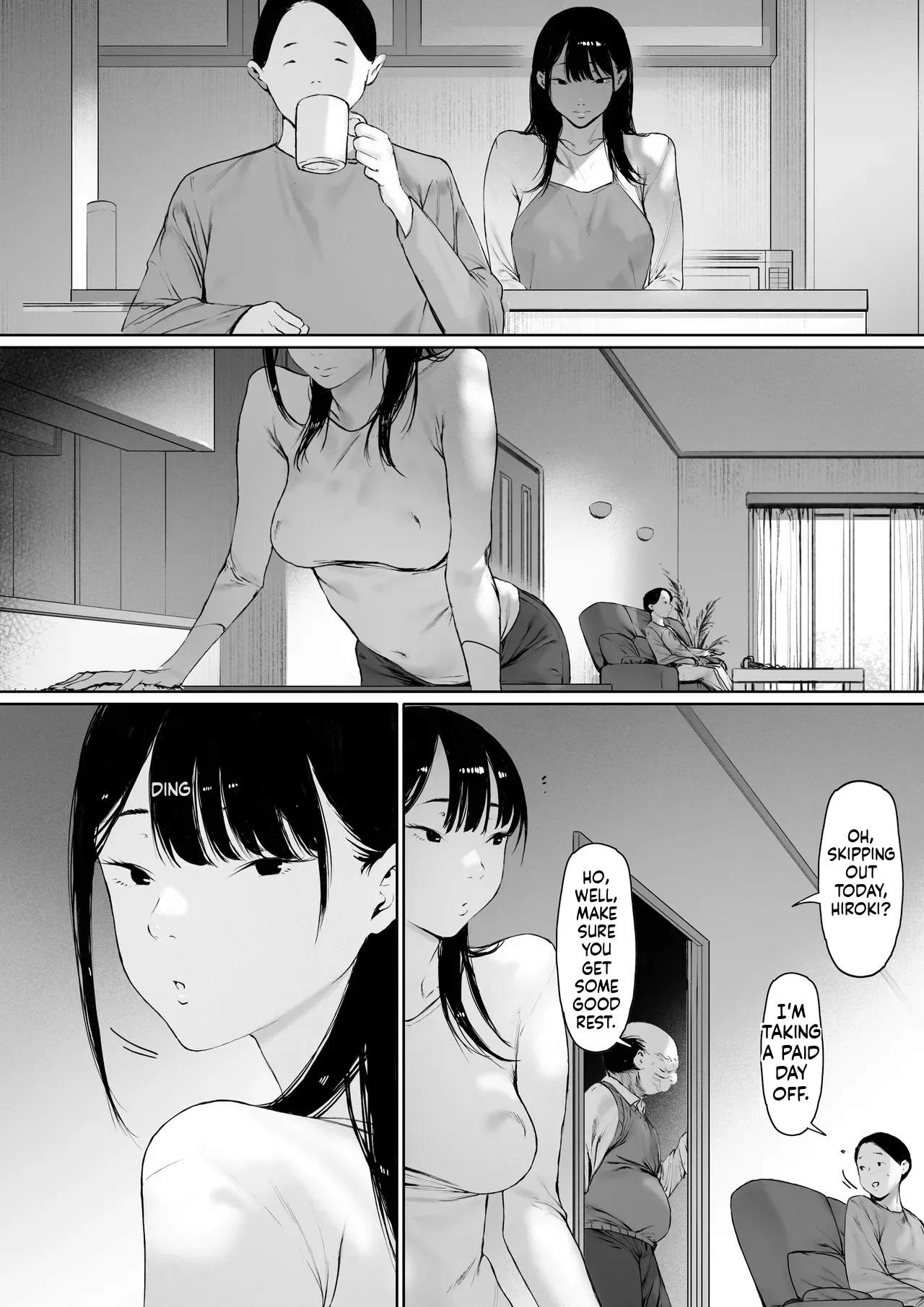[Morita Shiki]Gifu to Doukyou Suru Koto ni Natta Shiawase na Shinkon Seikatsu o Okuru Hazu datta noni Ch. 3 | I Was Supposed to Be Living a Happy Newlywed Life, but I Ended Up Living With My Father-in-Law. Chapter 3[English] Page 68