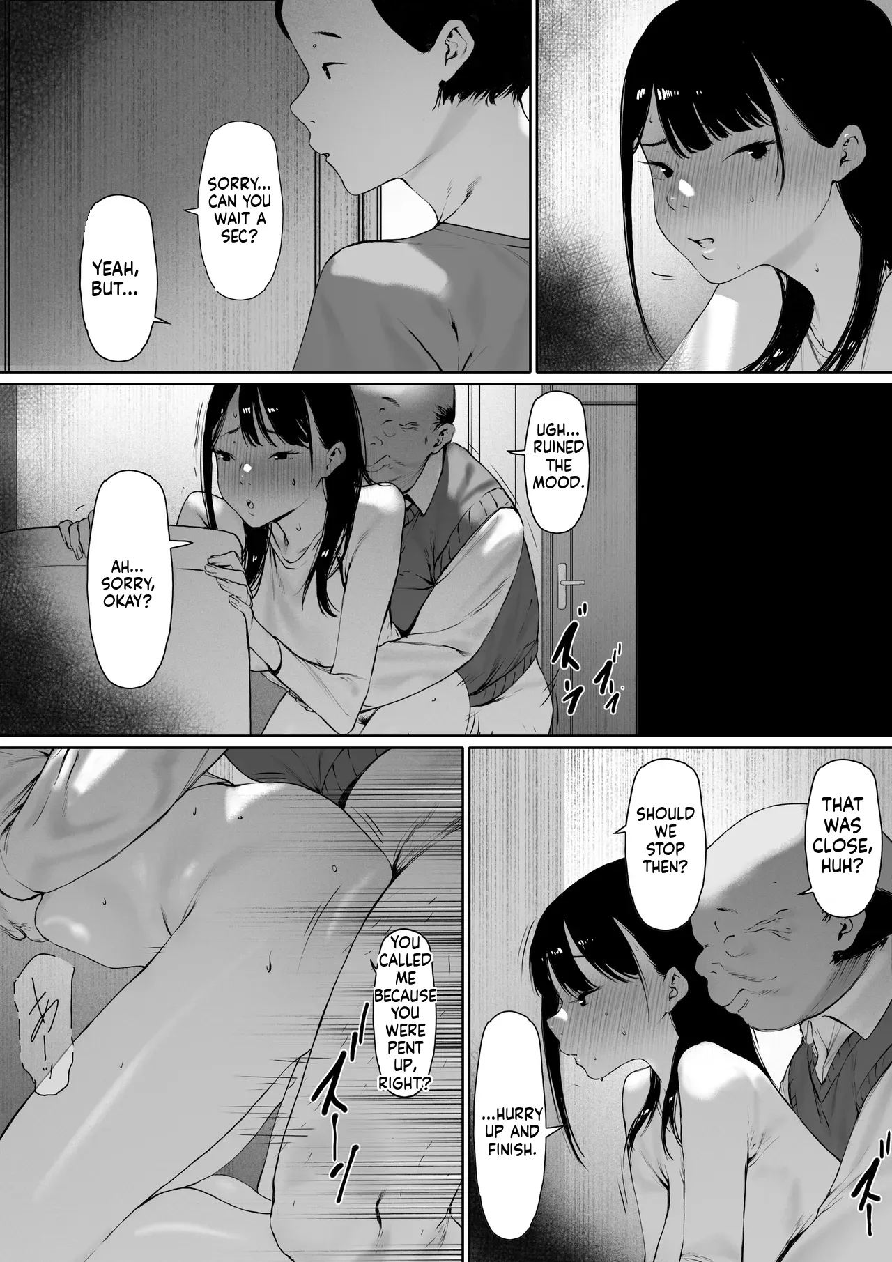 [Morita Shiki]Gifu to Doukyou Suru Koto ni Natta Shiawase na Shinkon Seikatsu o Okuru Hazu datta noni Ch. 3 | I Was Supposed to Be Living a Happy Newlywed Life, but I Ended Up Living With My Father-in-Law. Chapter 3[English] Page 76
