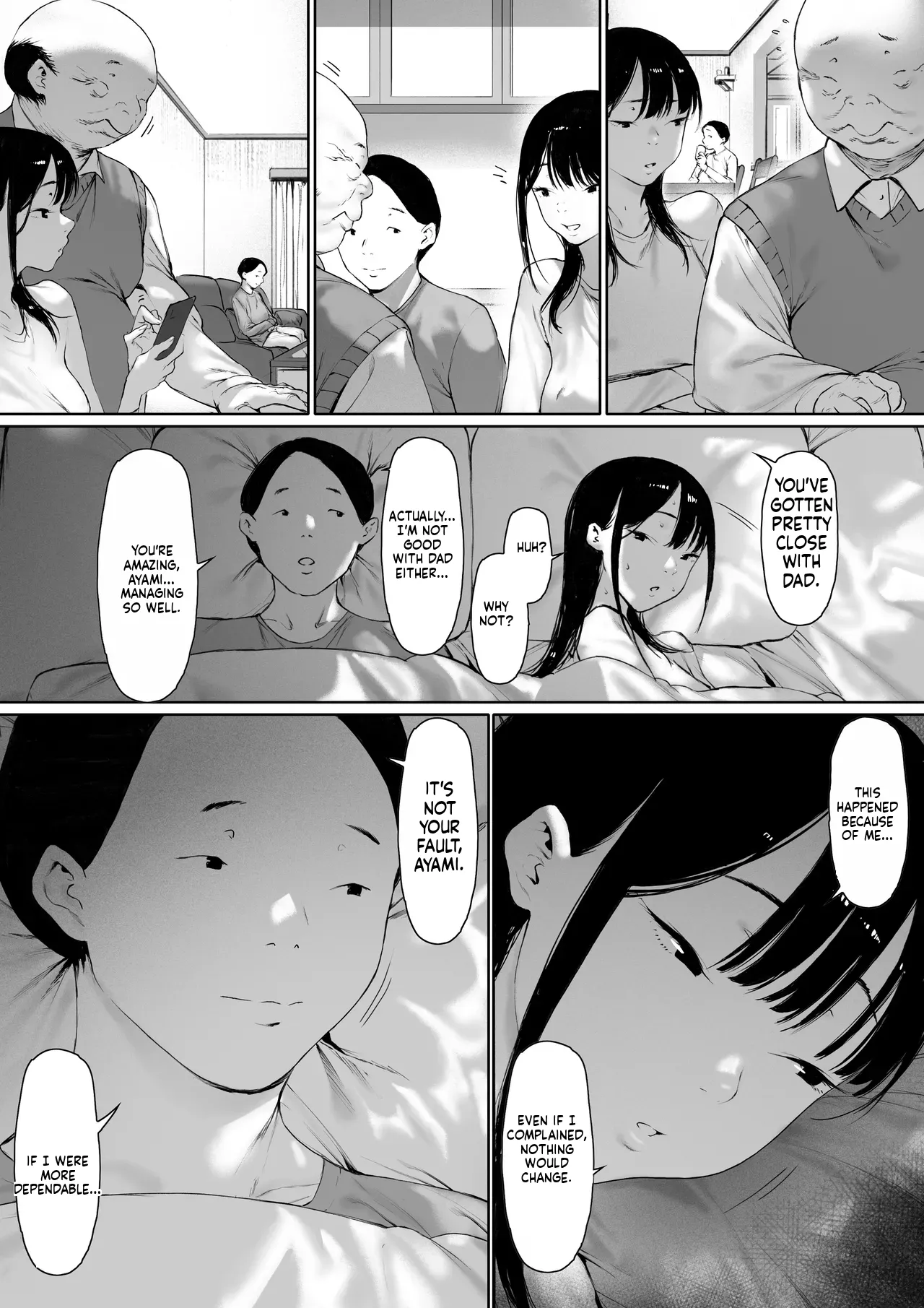 [Morita Shiki]Gifu to Doukyou Suru Koto ni Natta Shiawase na Shinkon Seikatsu o Okuru Hazu datta noni Ch. 3 | I Was Supposed to Be Living a Happy Newlywed Life, but I Ended Up Living With My Father-in-Law. Chapter 3[English] Page 89