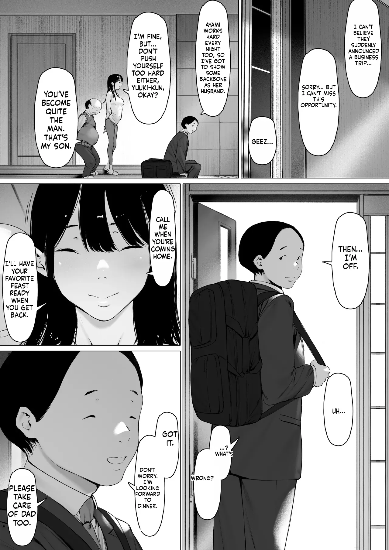[Morita Shiki]Gifu to Doukyou Suru Koto ni Natta Shiawase na Shinkon Seikatsu o Okuru Hazu datta noni Ch. 3 | I Was Supposed to Be Living a Happy Newlywed Life, but I Ended Up Living With My Father-in-Law. Chapter 3[English] Page 93