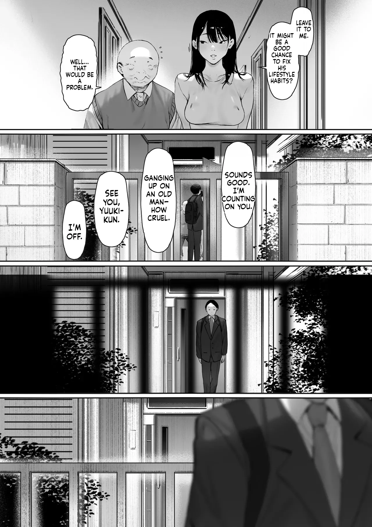 [Morita Shiki]Gifu to Doukyou Suru Koto ni Natta Shiawase na Shinkon Seikatsu o Okuru Hazu datta noni Ch. 3 | I Was Supposed to Be Living a Happy Newlywed Life, but I Ended Up Living With My Father-in-Law. Chapter 3[English] Page 94