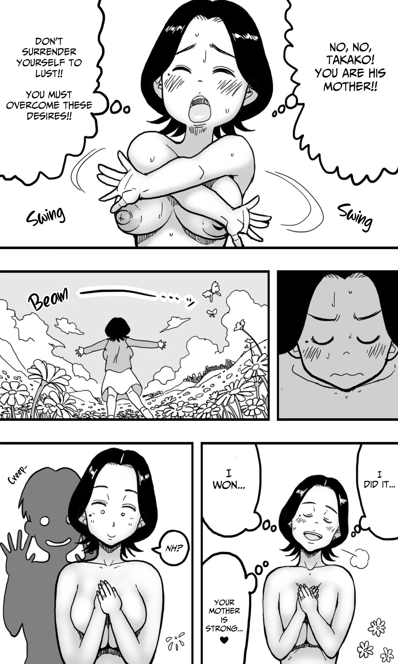 [Polbockle]Yopparatta Musuko ga DeliHeal-jou to Machigaete Jitsu no Haha no Bakunyuu o Momishidaita Kekka[English] Page 20