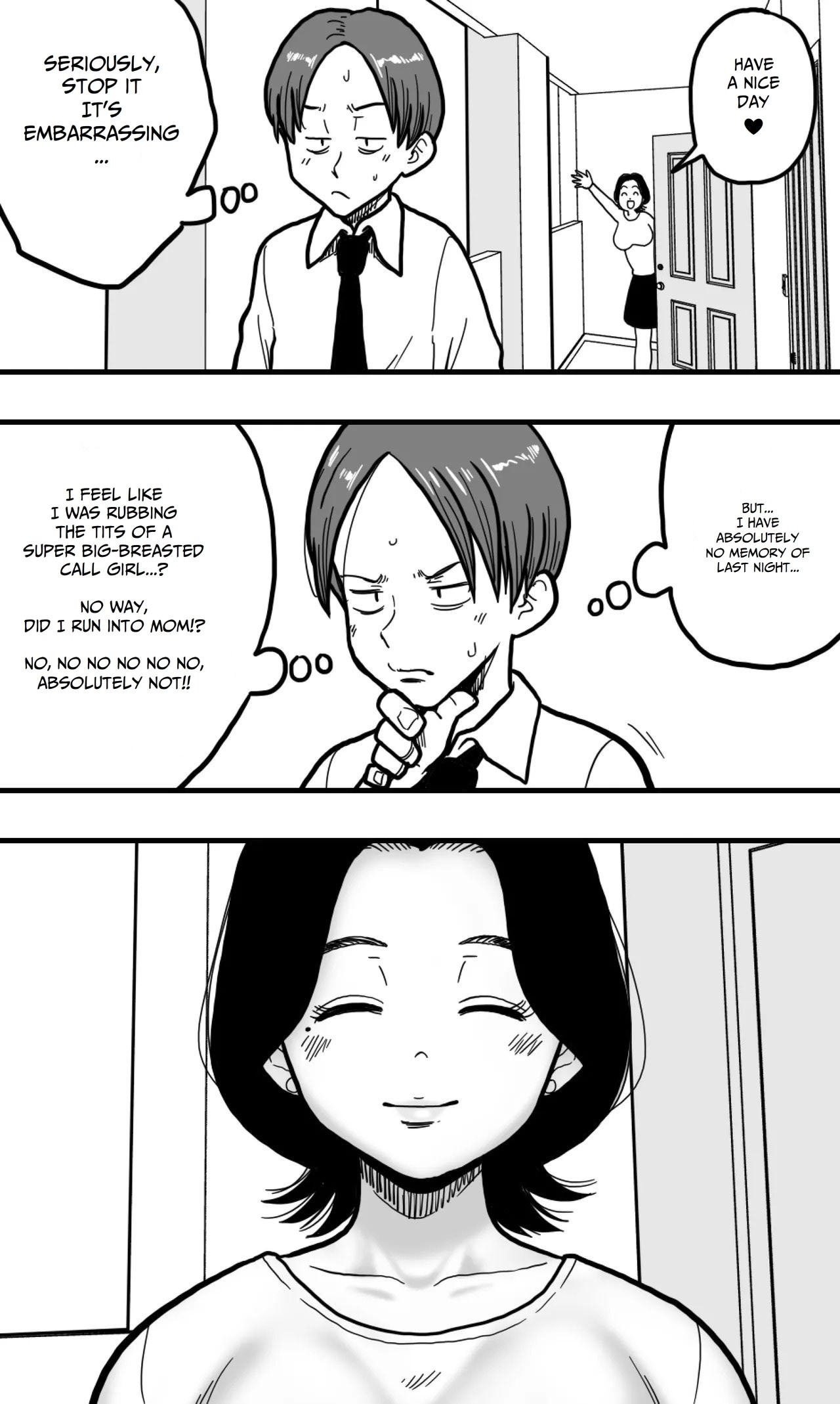 [Polbockle]Yopparatta Musuko ga DeliHeal-jou to Machigaete Jitsu no Haha no Bakunyuu o Momishidaita Kekka[English] Page 30